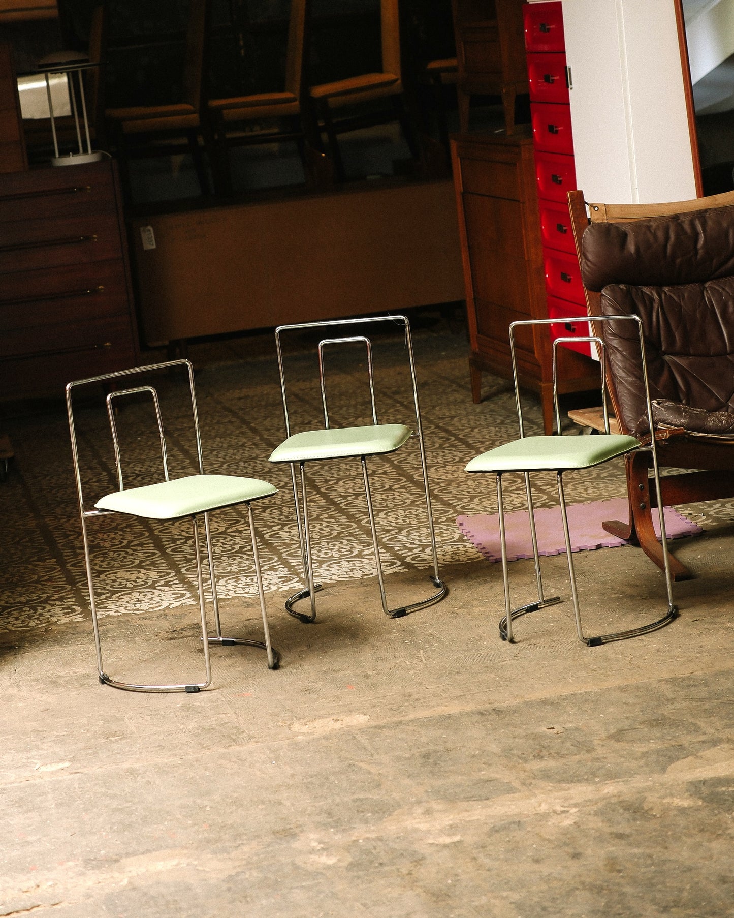 Set of 3 Gaja Style Chairs