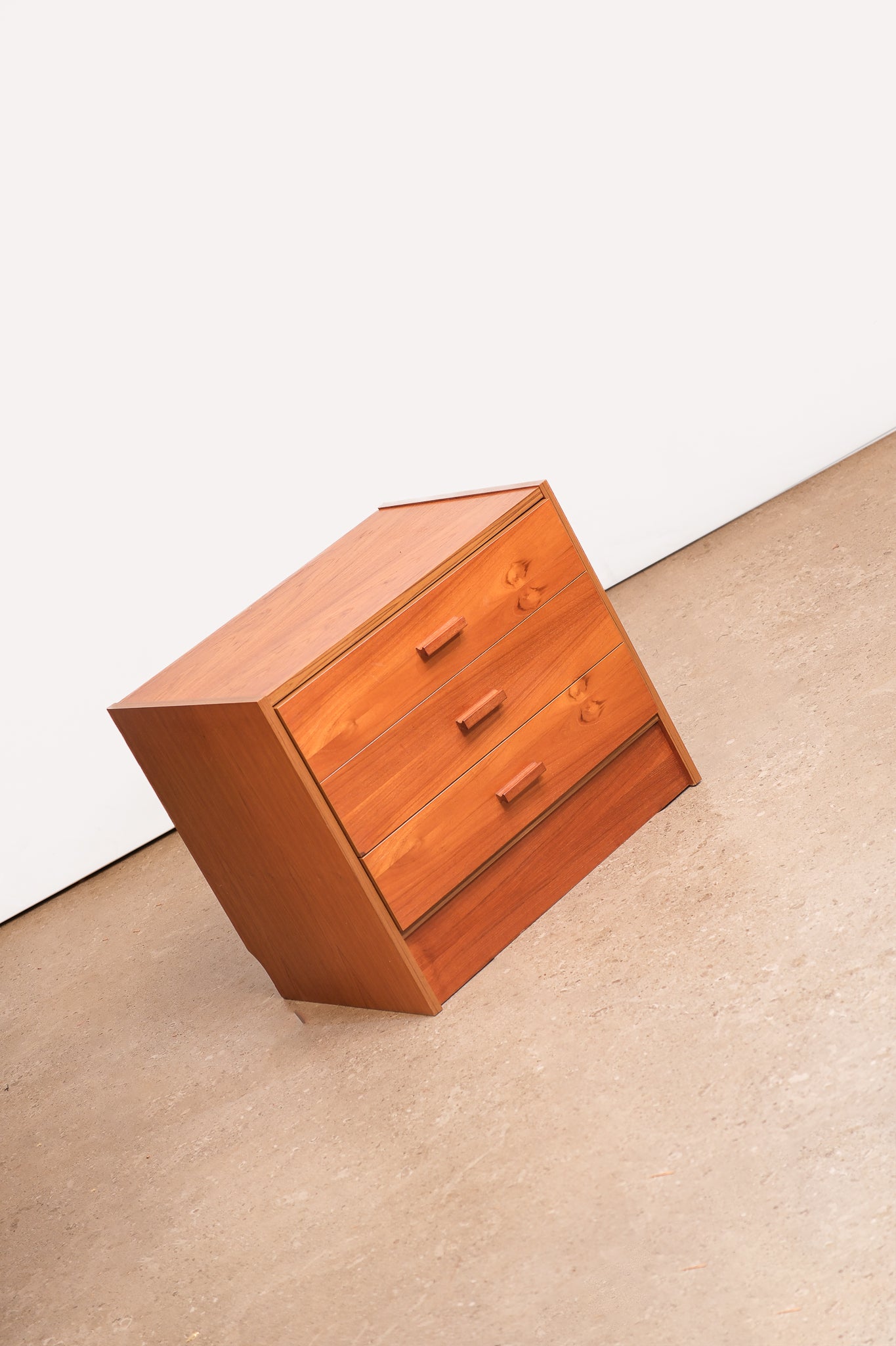 MCM Teak Nightstand / End Table
