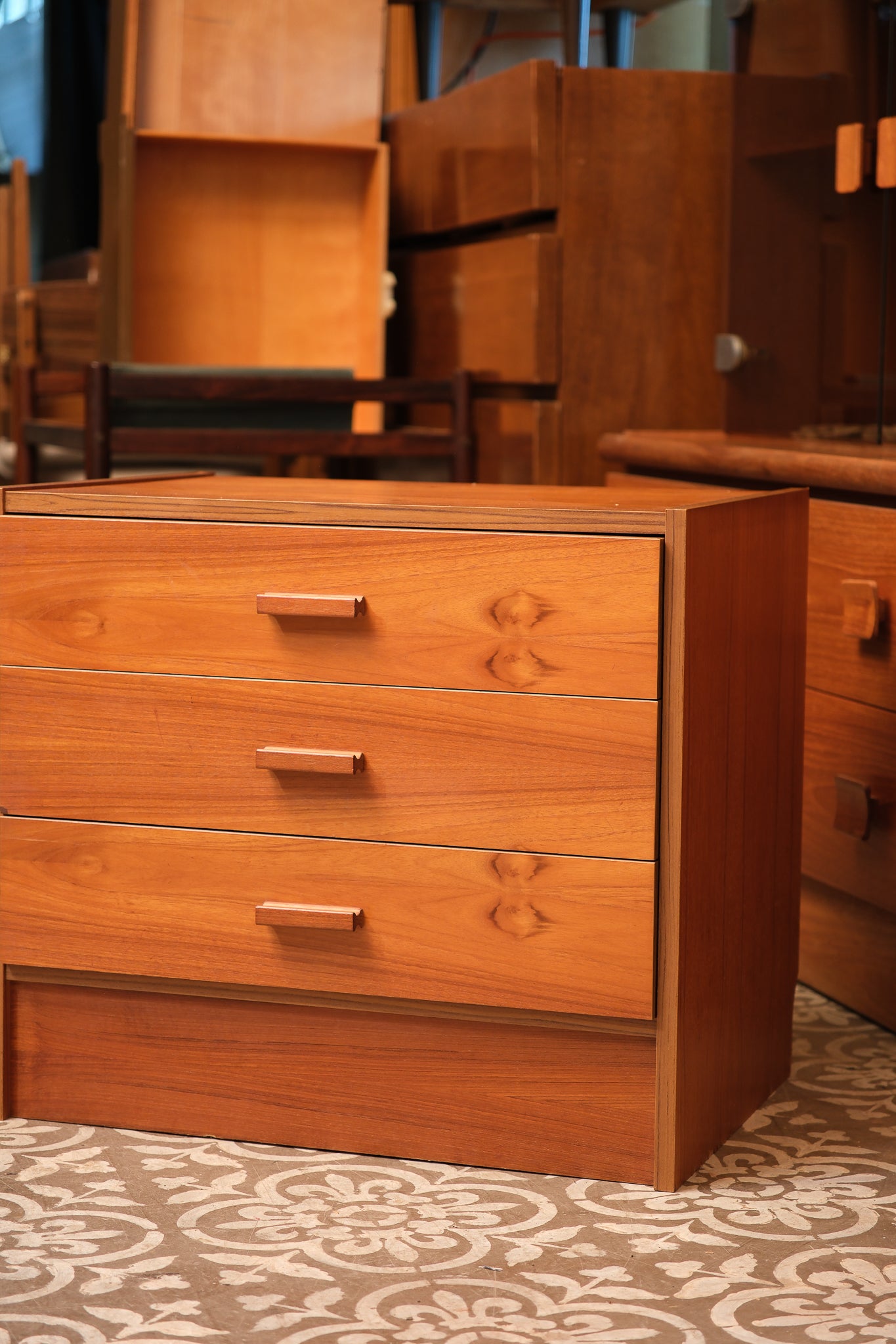 MCM Teak Nightstand / End Table