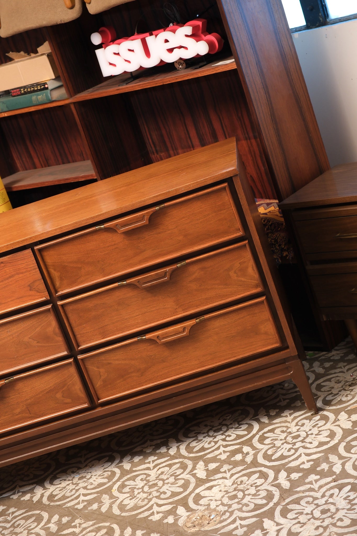 MCM Dark Walnut Minimalist Dresser