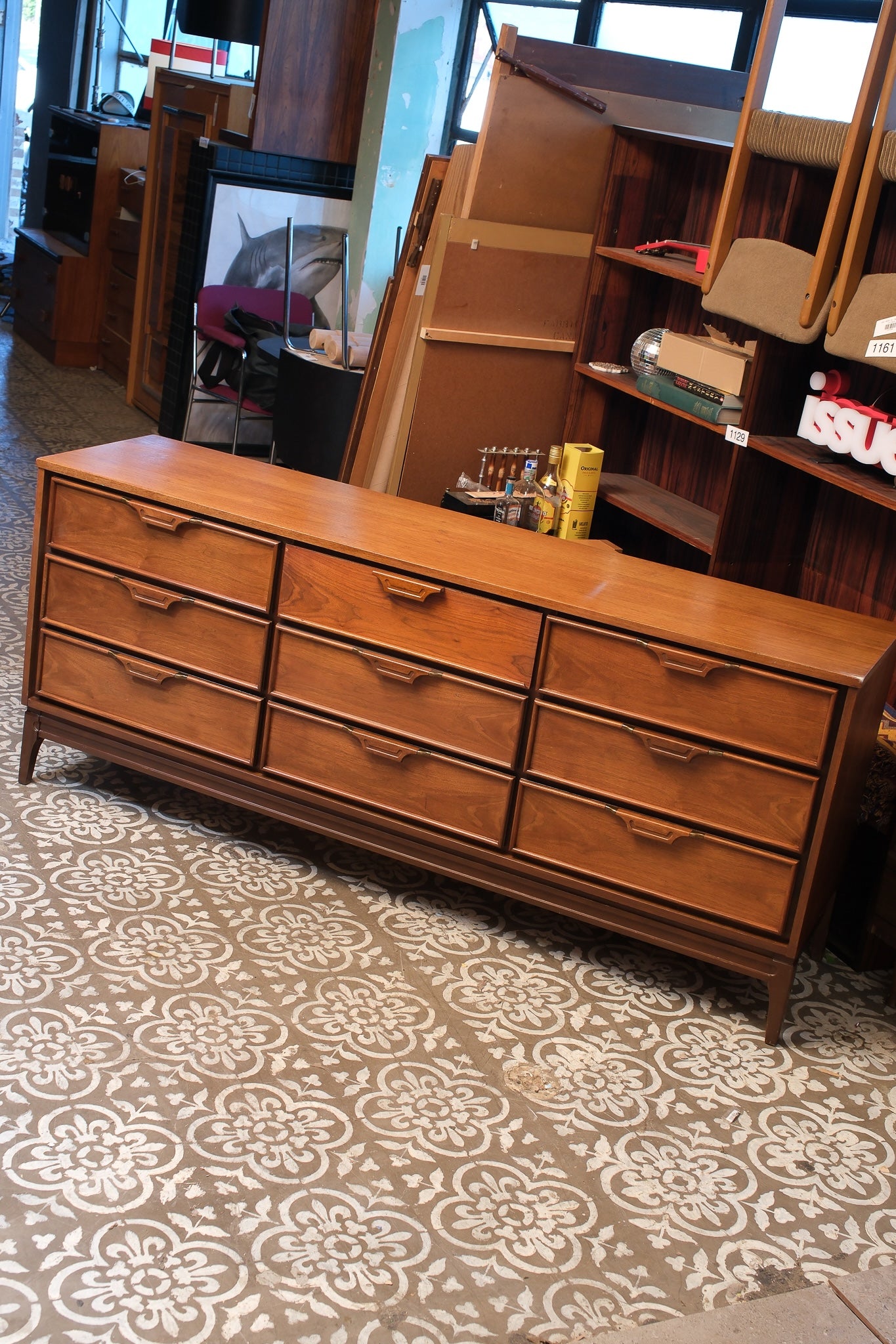 MCM Dark Walnut Minimalist Dresser
