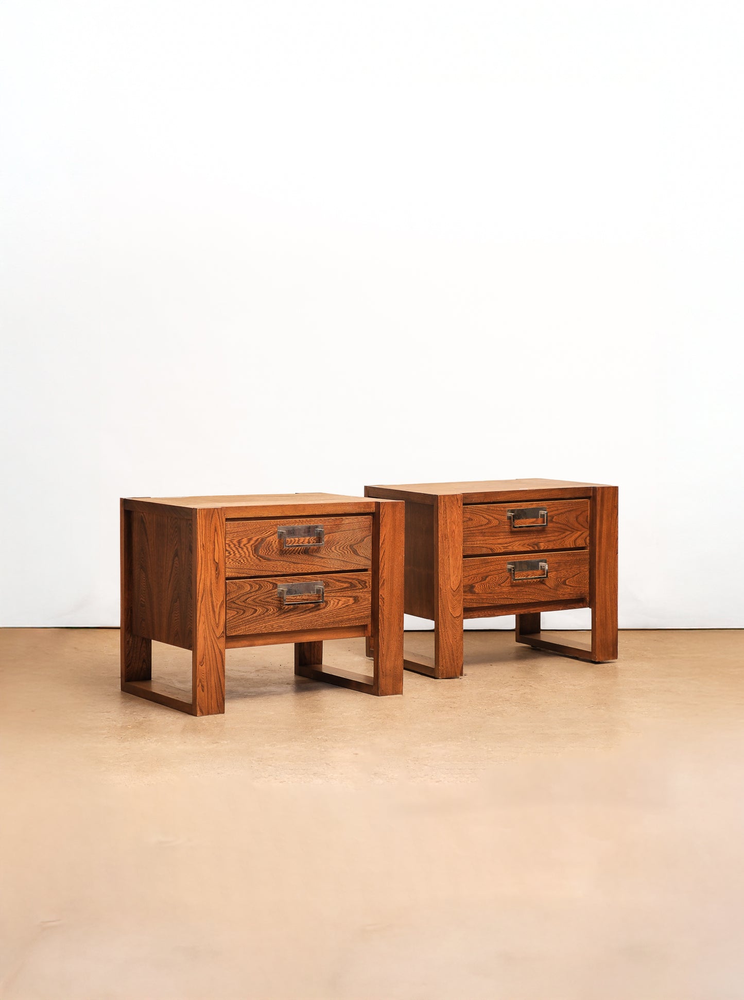 MCM Dark Walnut Nightstands By Princeville