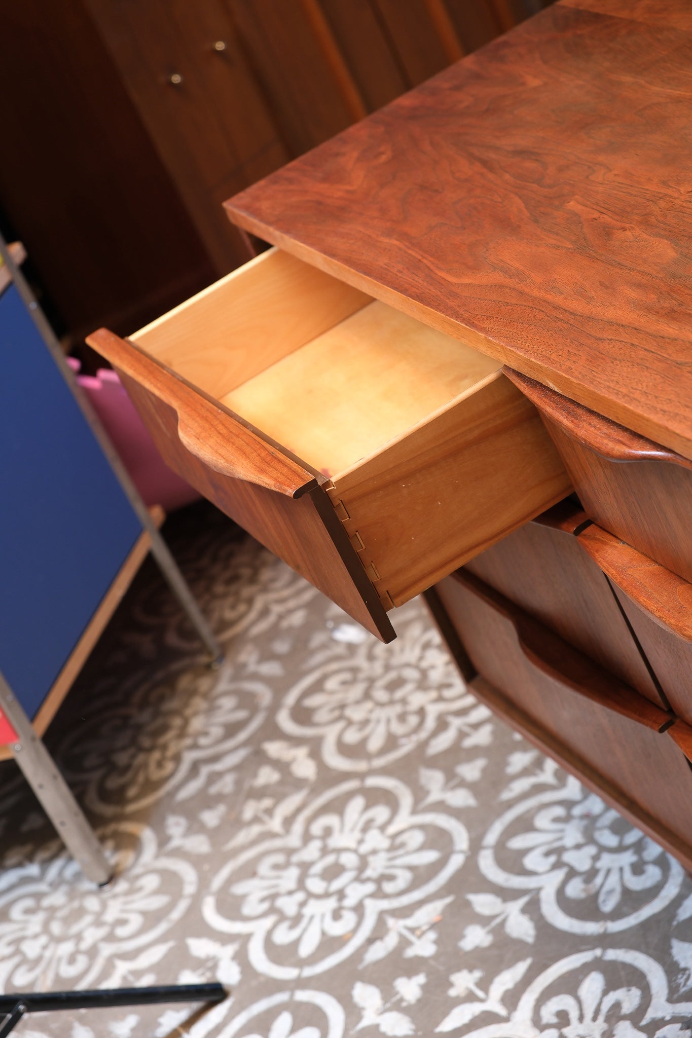 MCM Walnut Dresser By Deilcraft