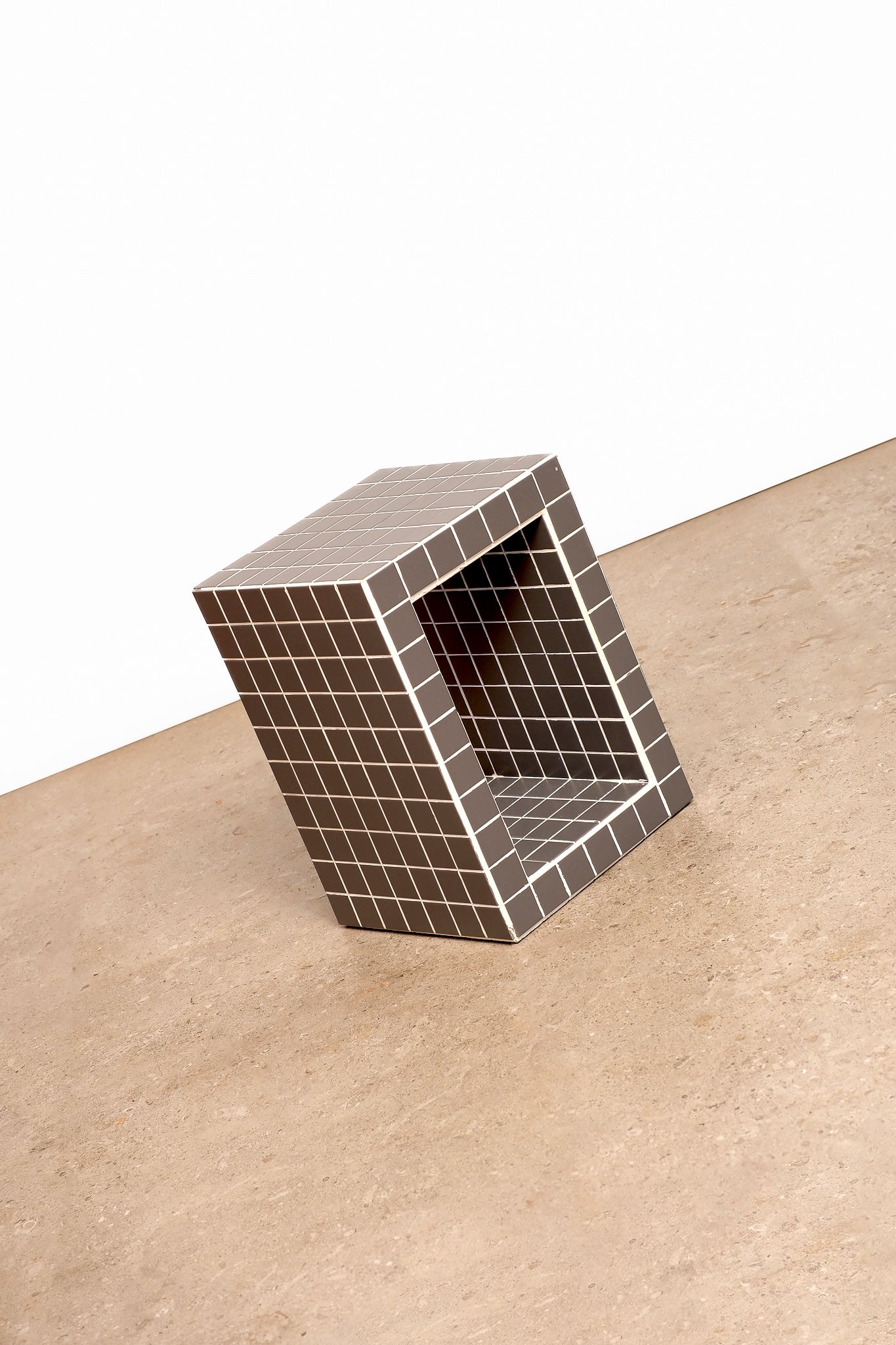 Tiled Dark Gray Coffee Table