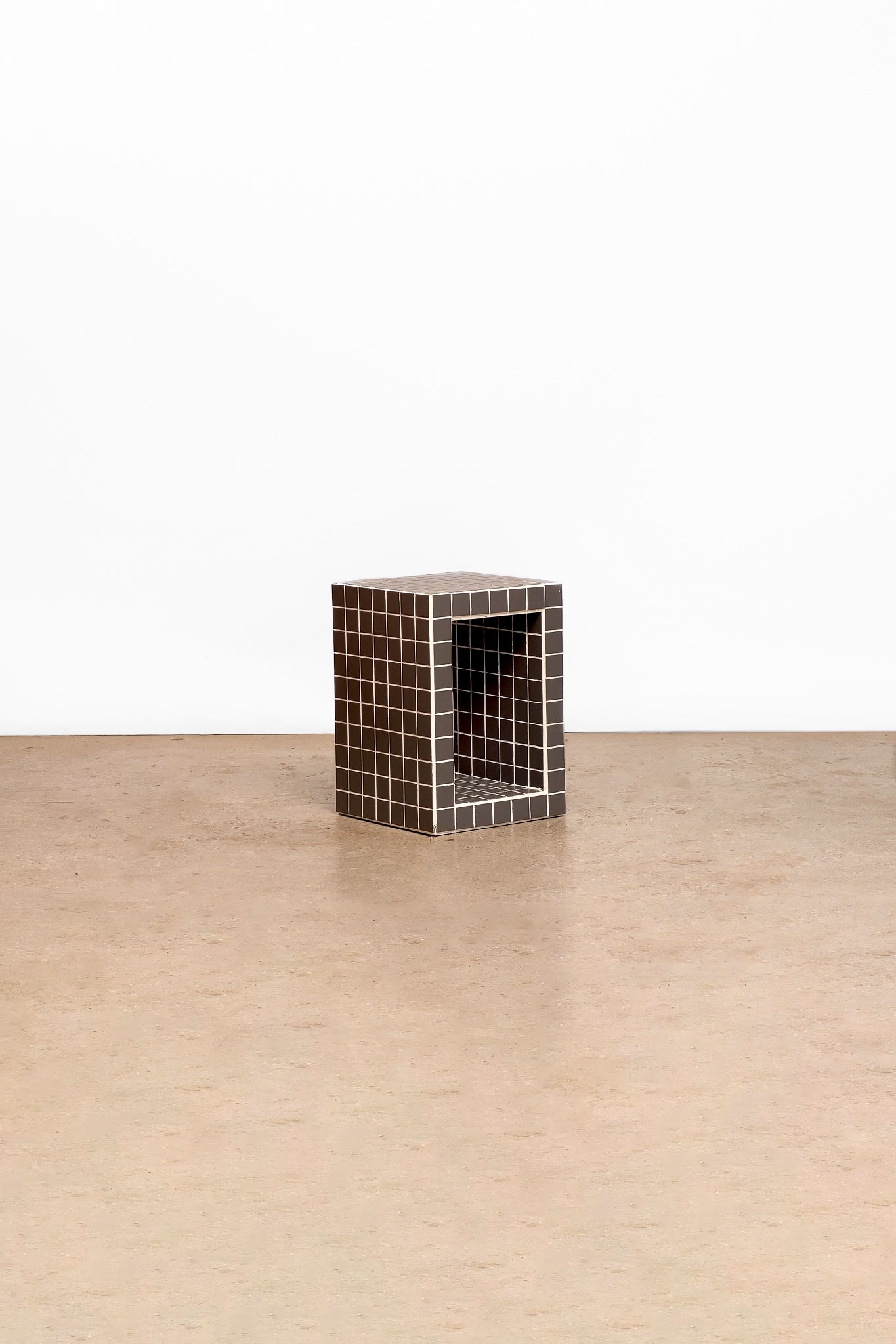 Tiled Dark Gray Coffee Table