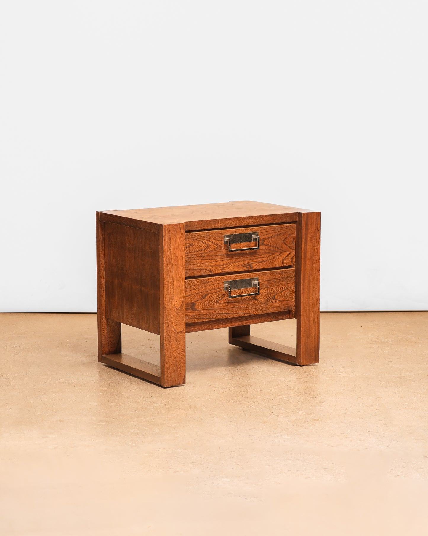 MCM Dark Walnut Nightstands By Princeville
