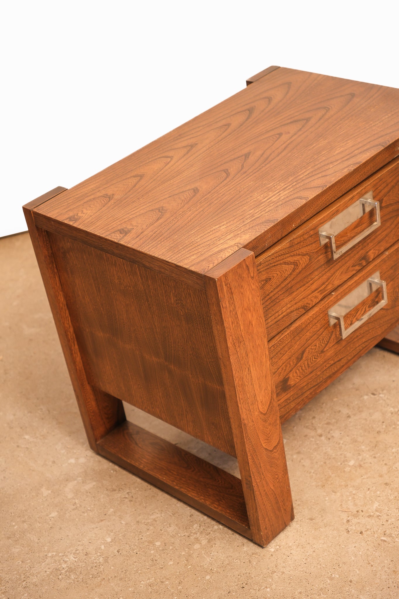 MCM Dark Walnut Nightstands By Princeville