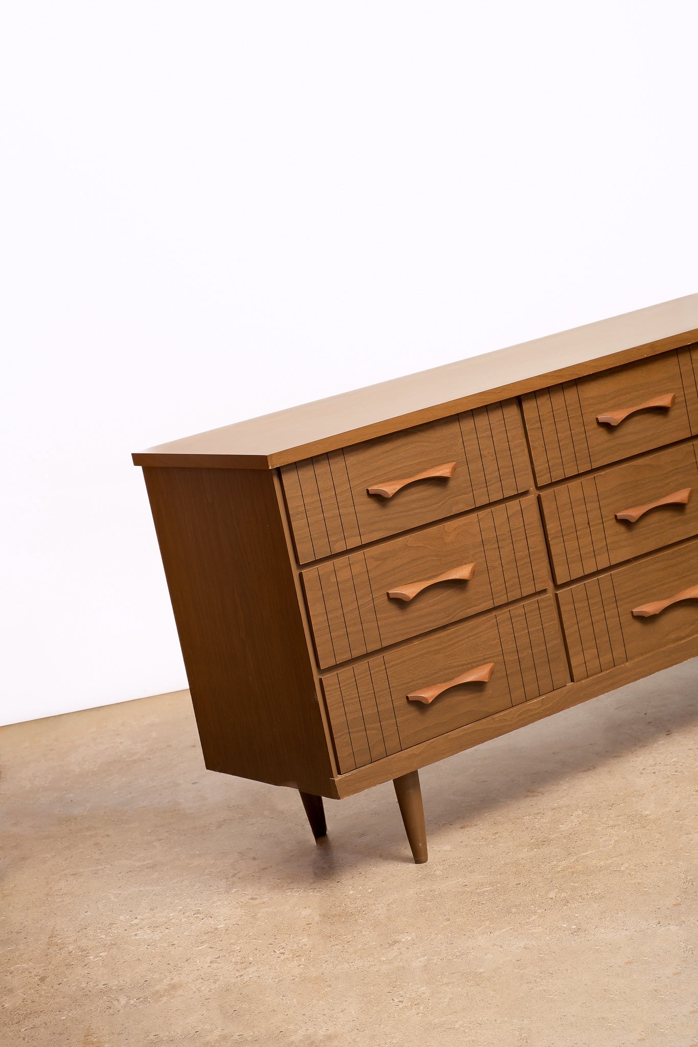 MCM Walnut Wide Dresser