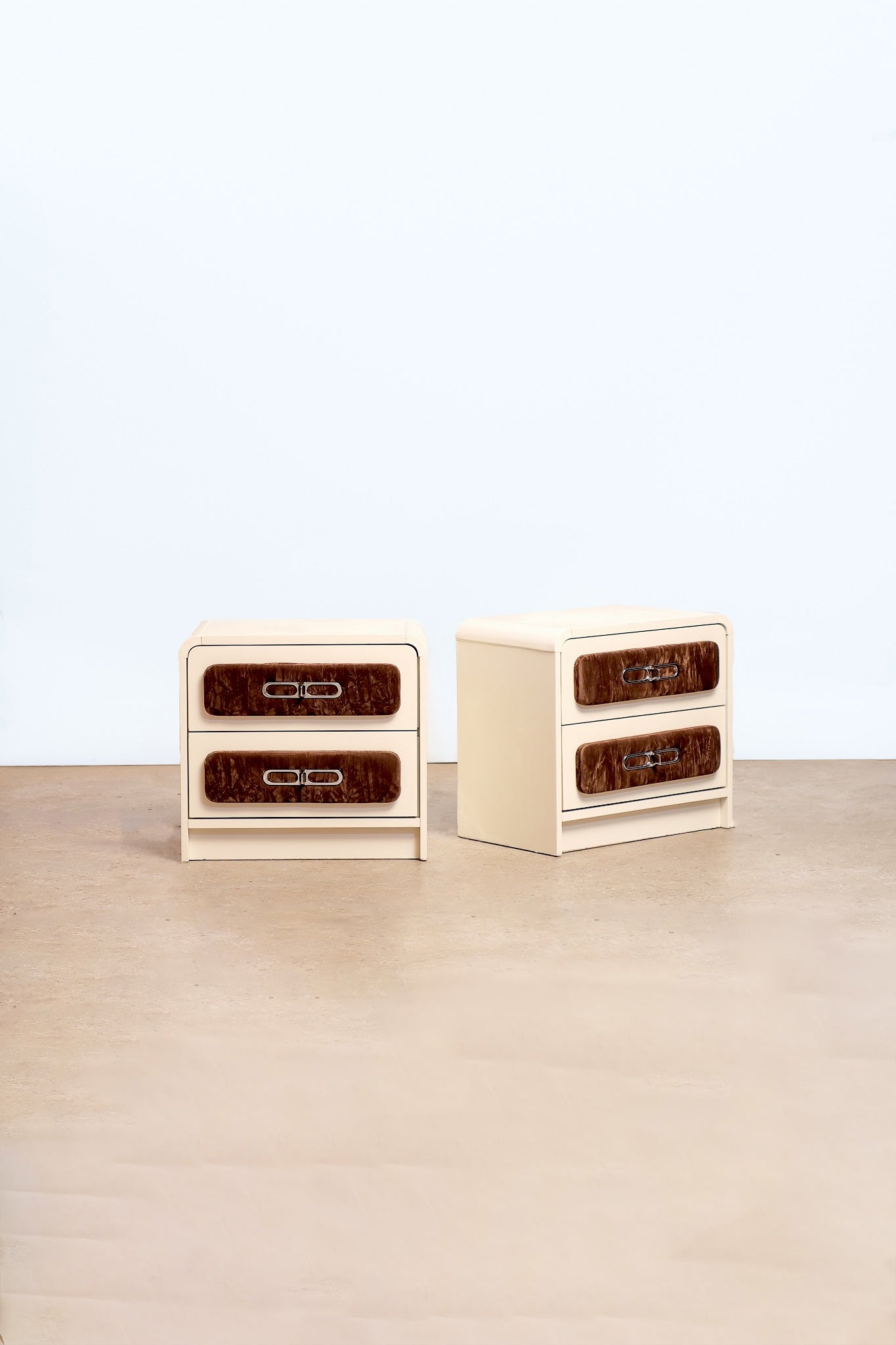 MCM Modern Nightstand Set