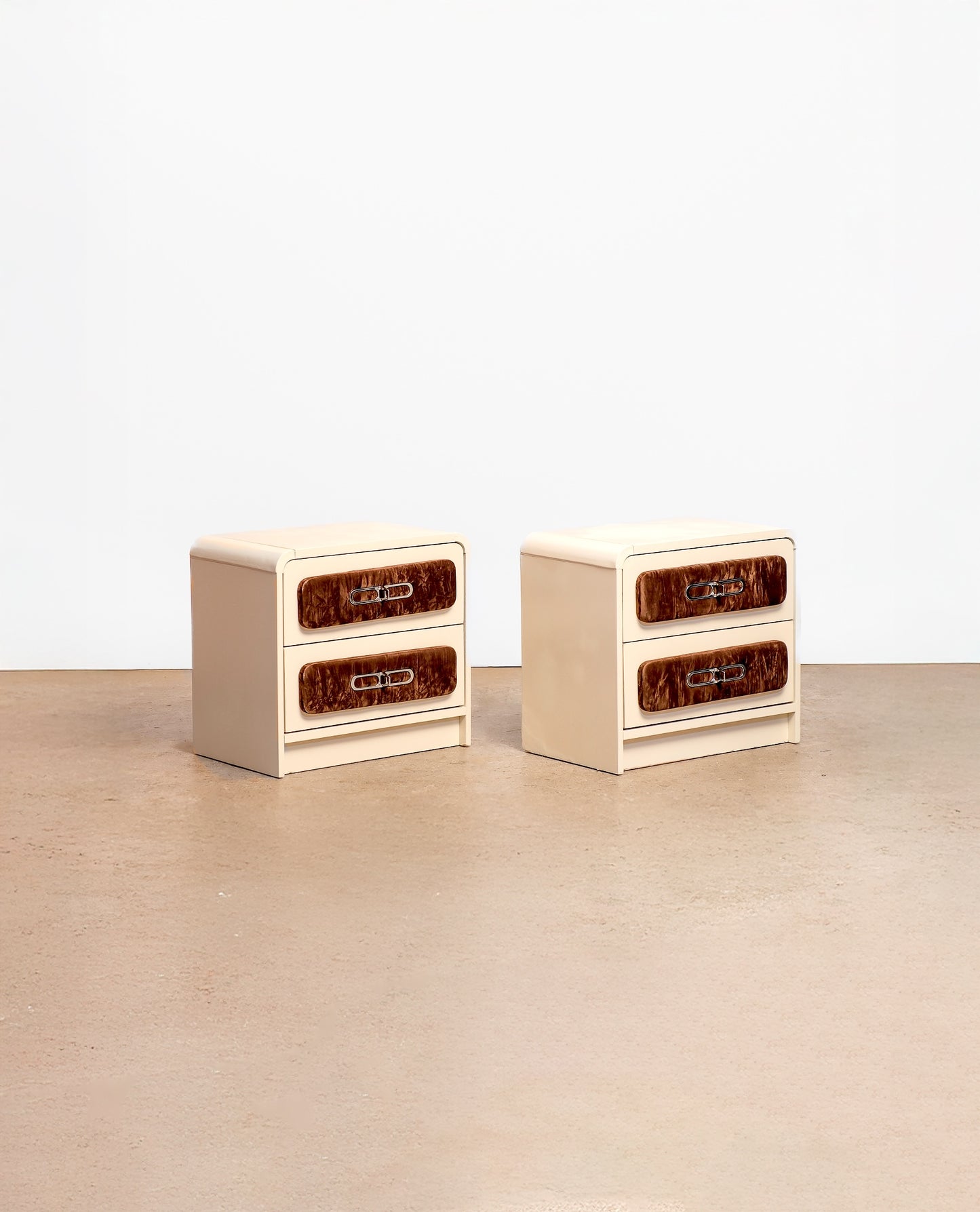 MCM Modern Nightstand Set