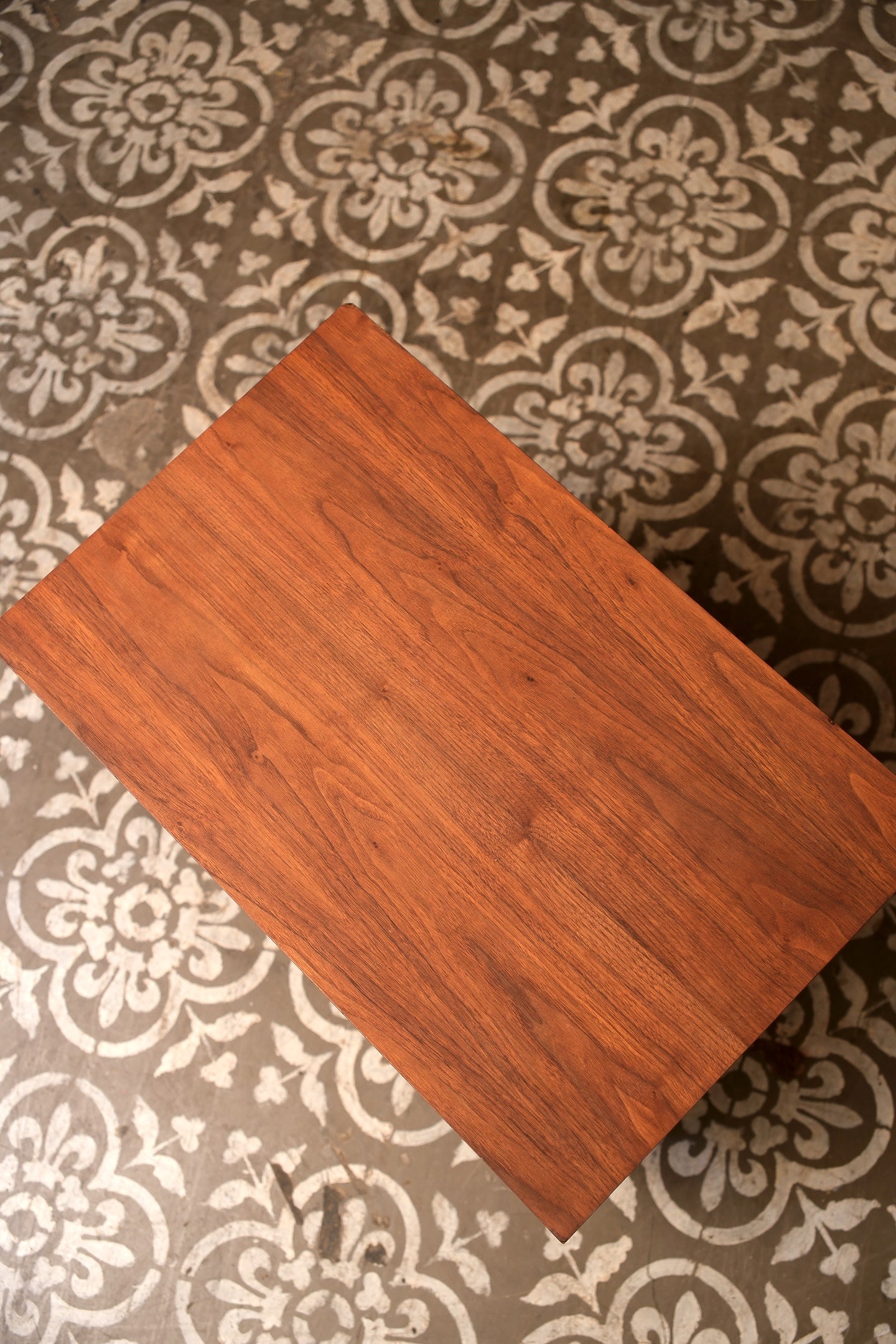 MCM Refurbished Walnut Nightstand