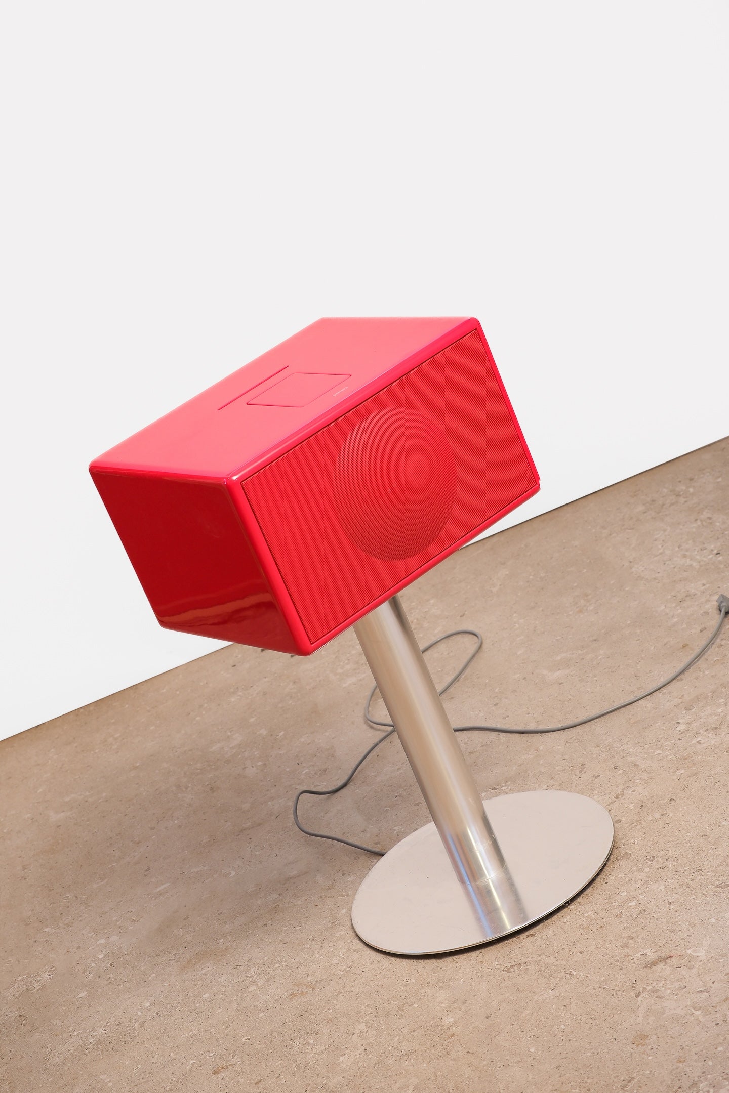 Retro Red Hi-Fi Speaker By Geneva Sound System