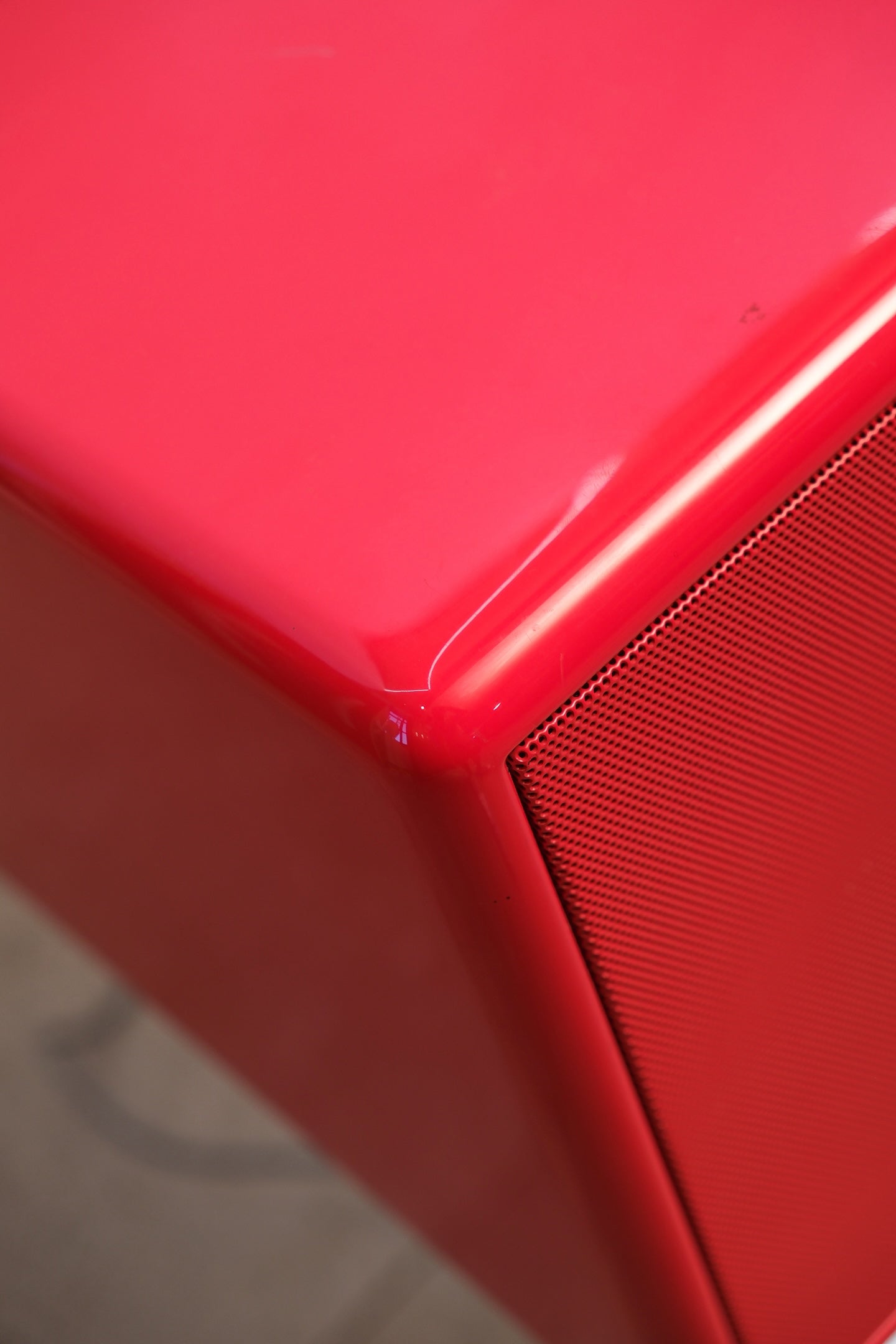 Retro Red Hi-Fi Speaker By Geneva Sound System