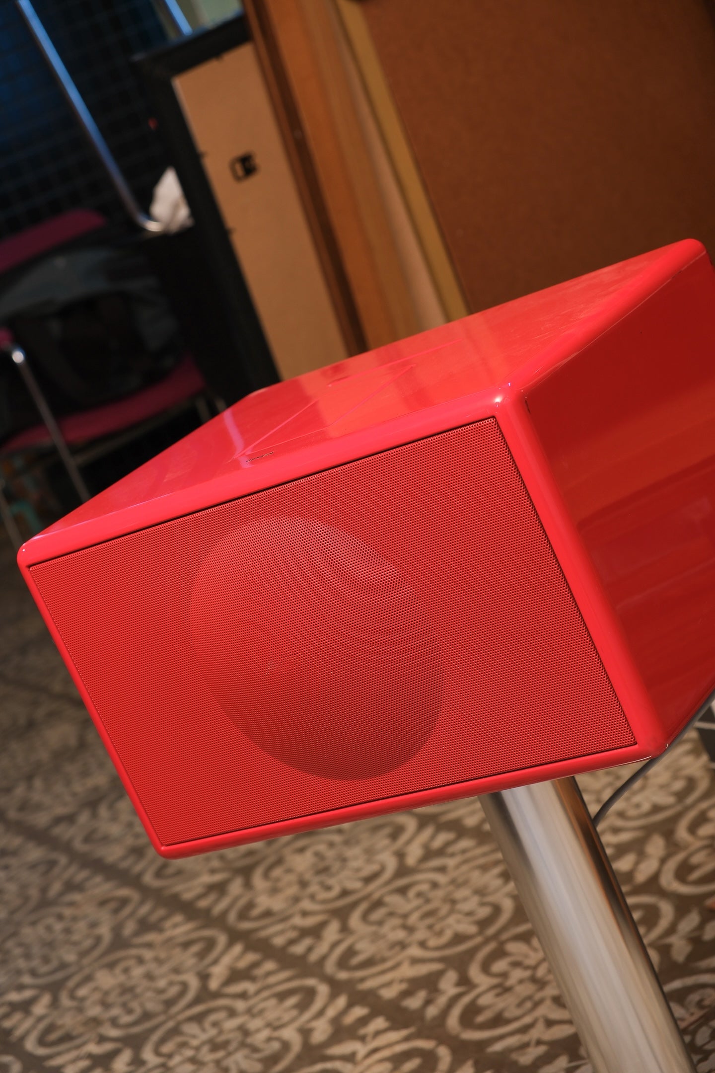 Retro Red Hi-Fi Speaker By Geneva Sound System