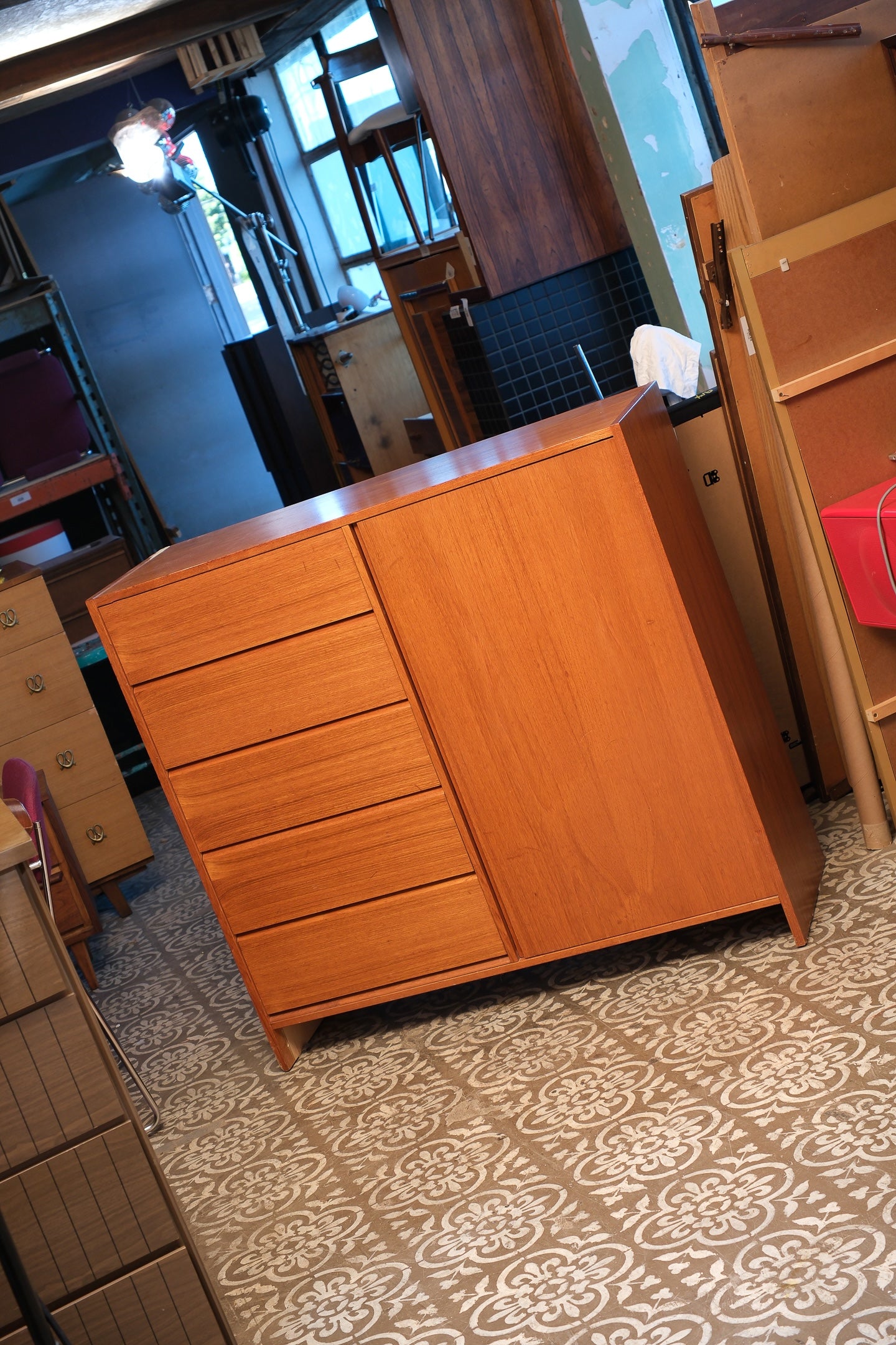 MCM Teak Danish Dresser