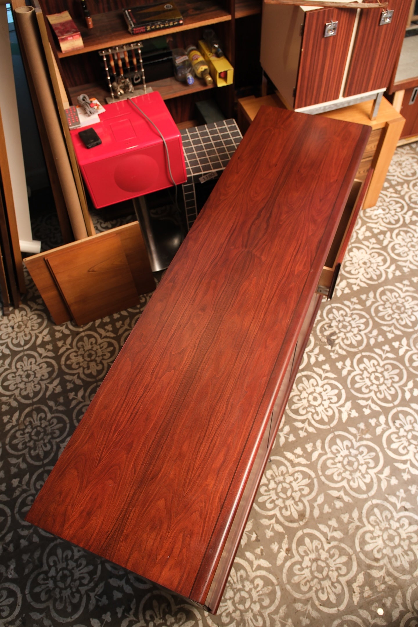 MCM Rosewood Credenza