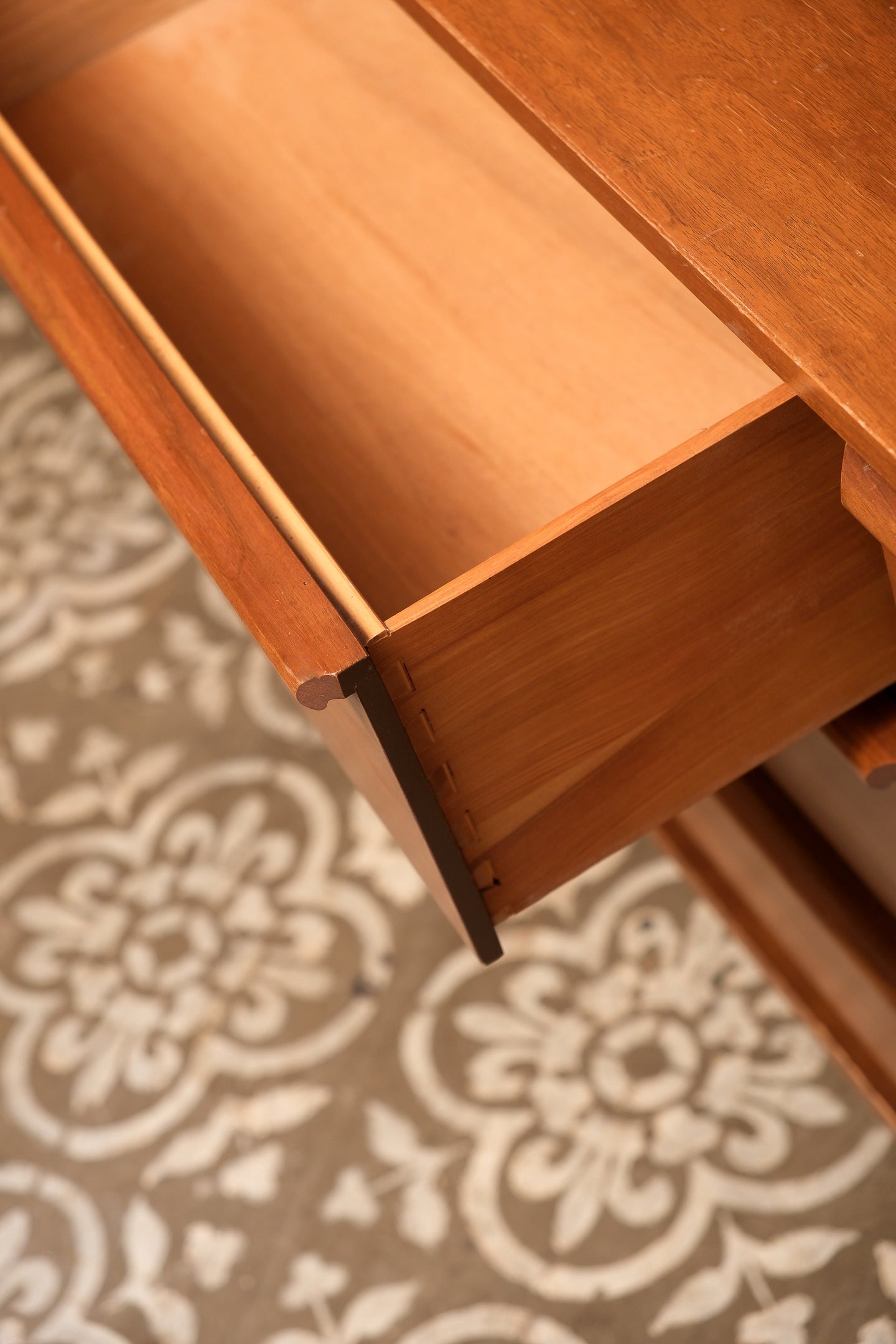 MCM Dark Walnut Wide Dresser By HPL