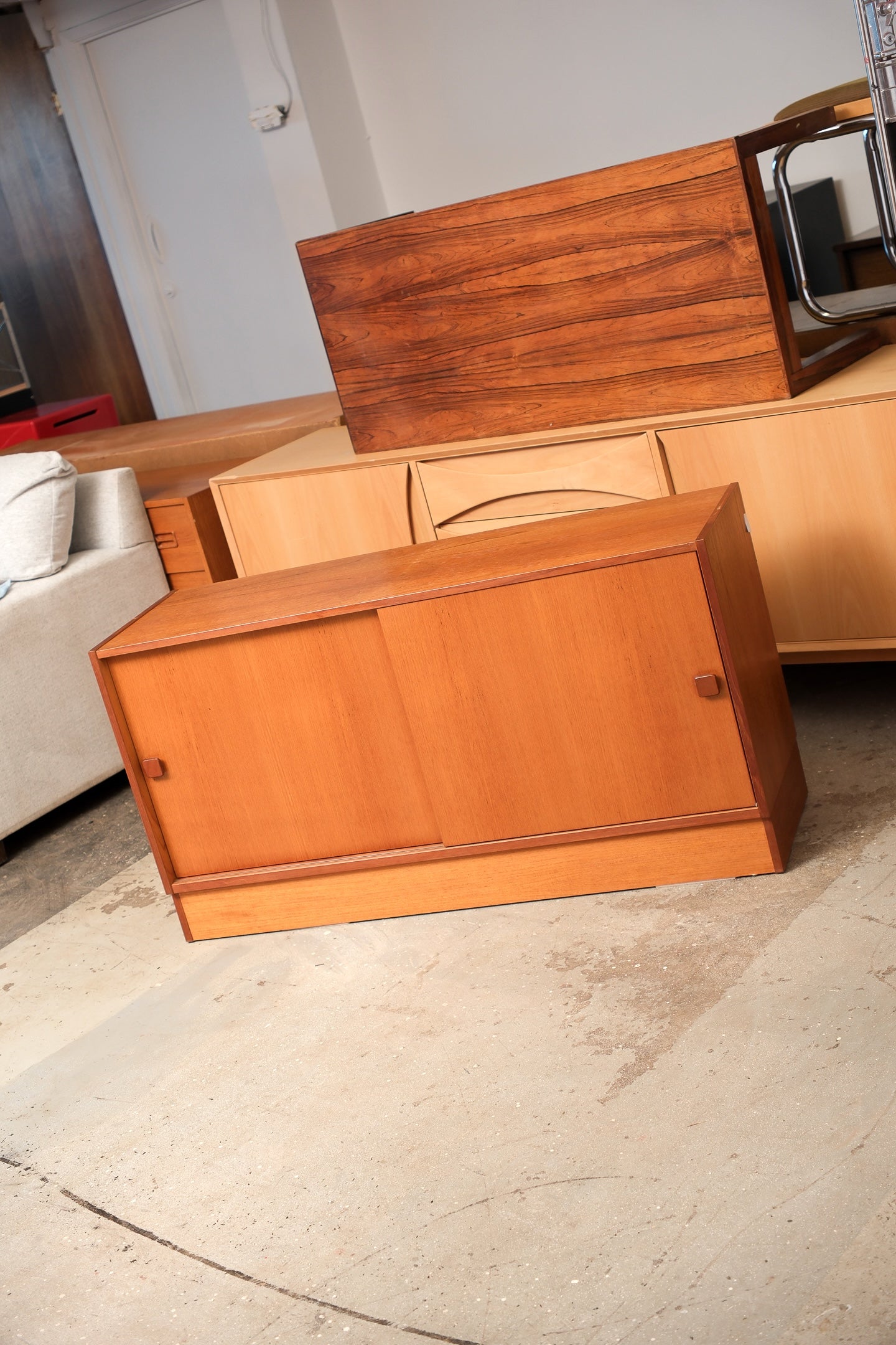 MCM Teak Cabinet By Domino Møbler