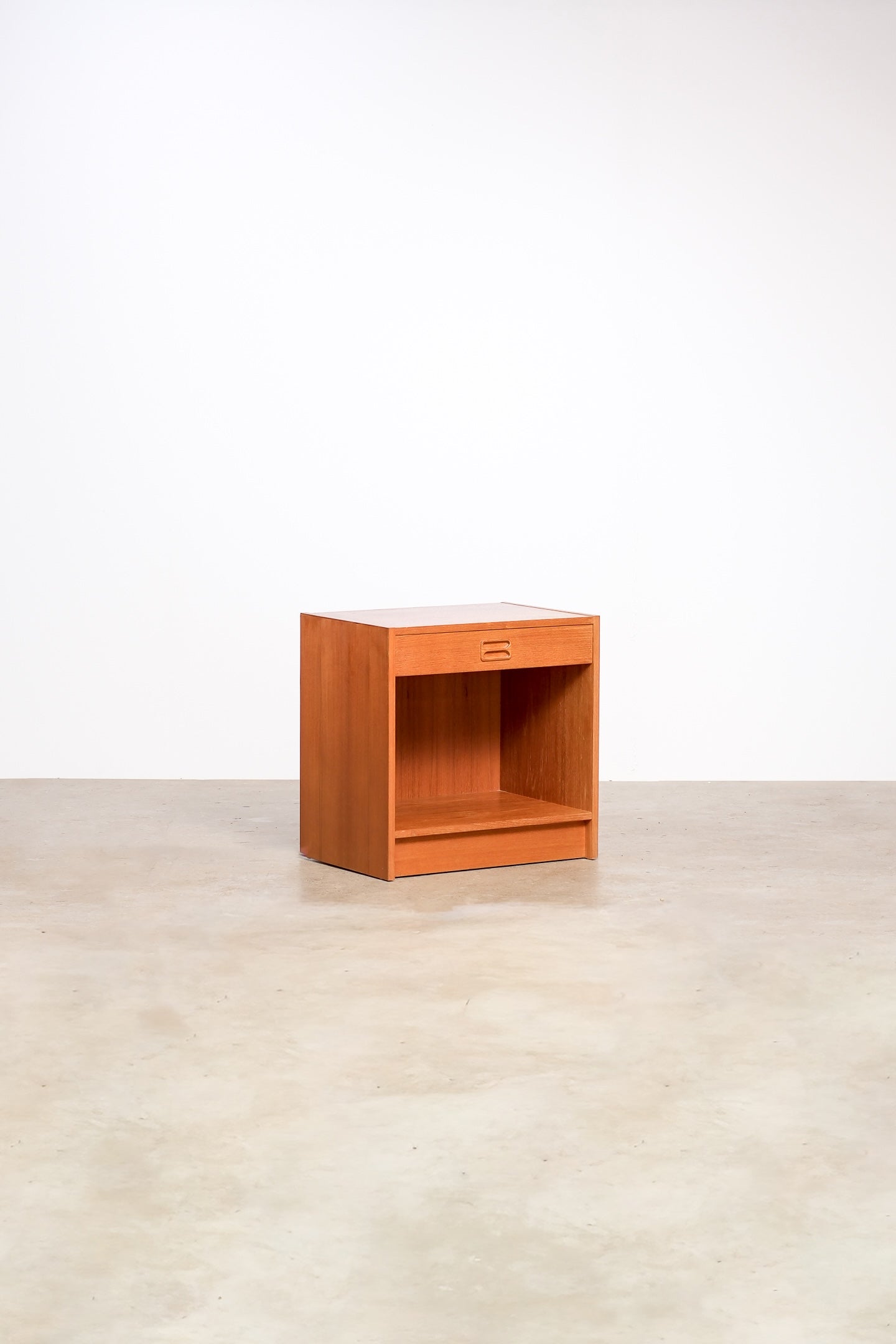MCM Teak Nightstand By Domino Møbler