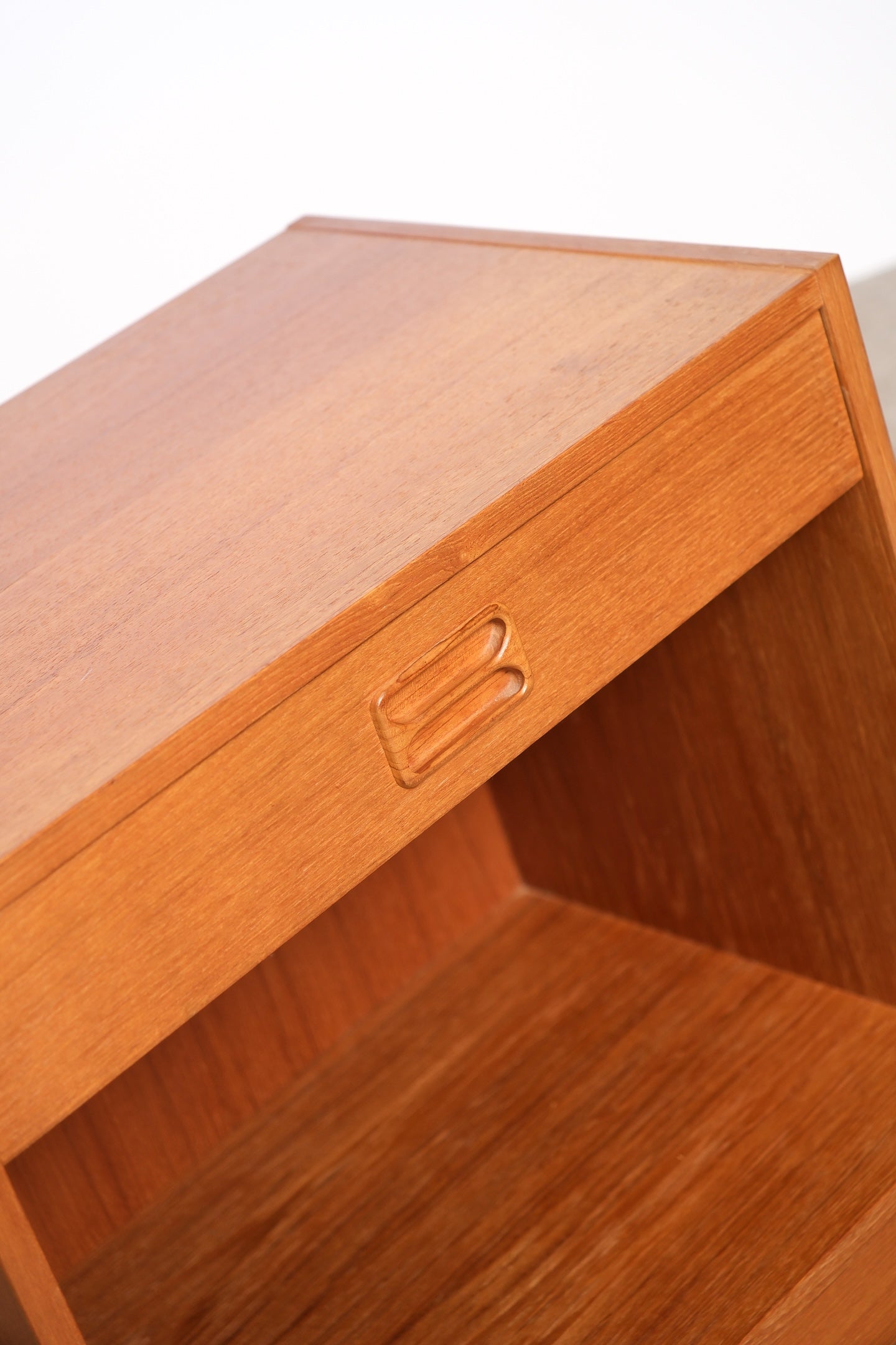 MCM Teak Nightstand By Domino Møbler