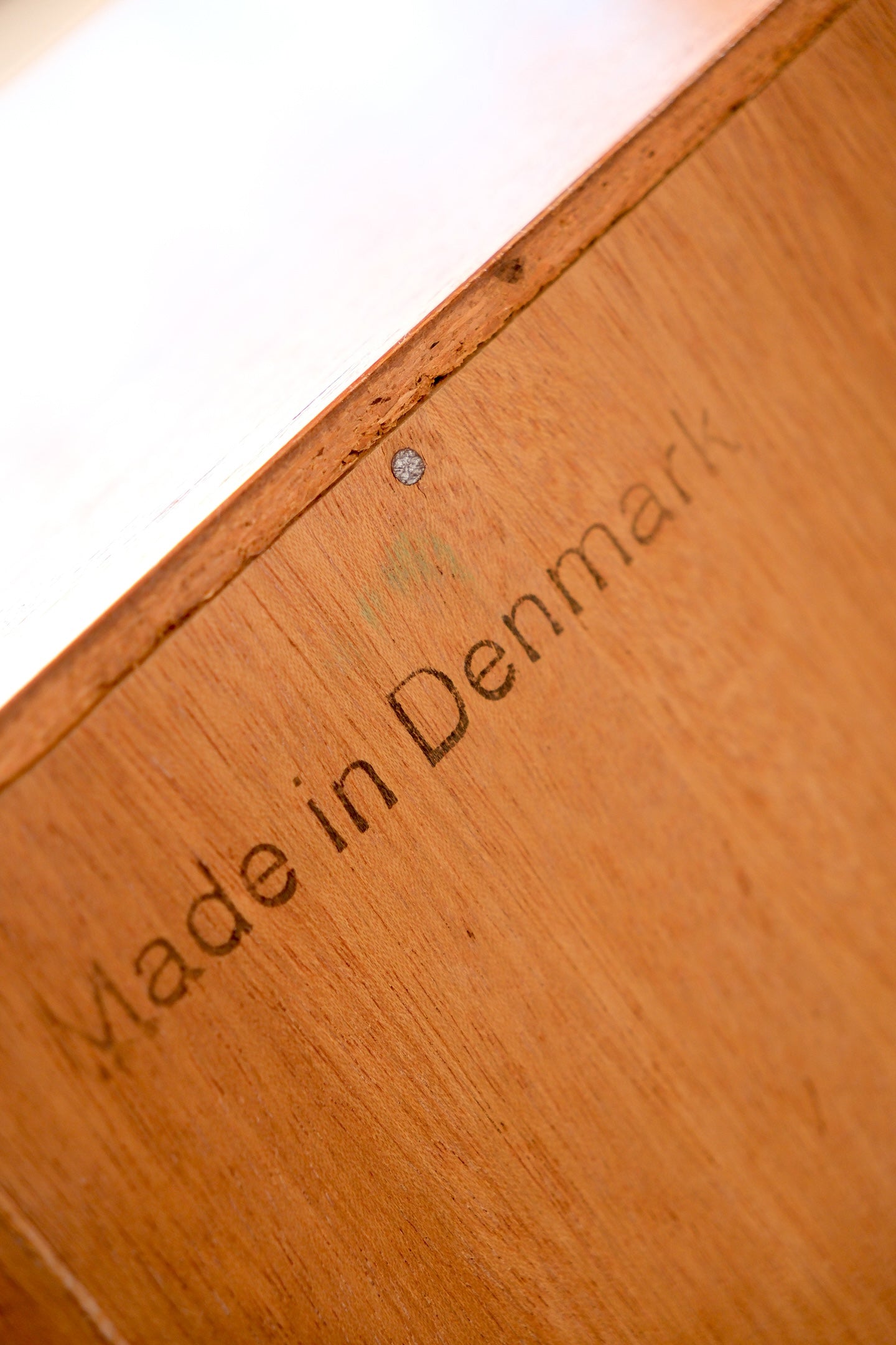 MCM Teak Nightstand By Domino Møbler
