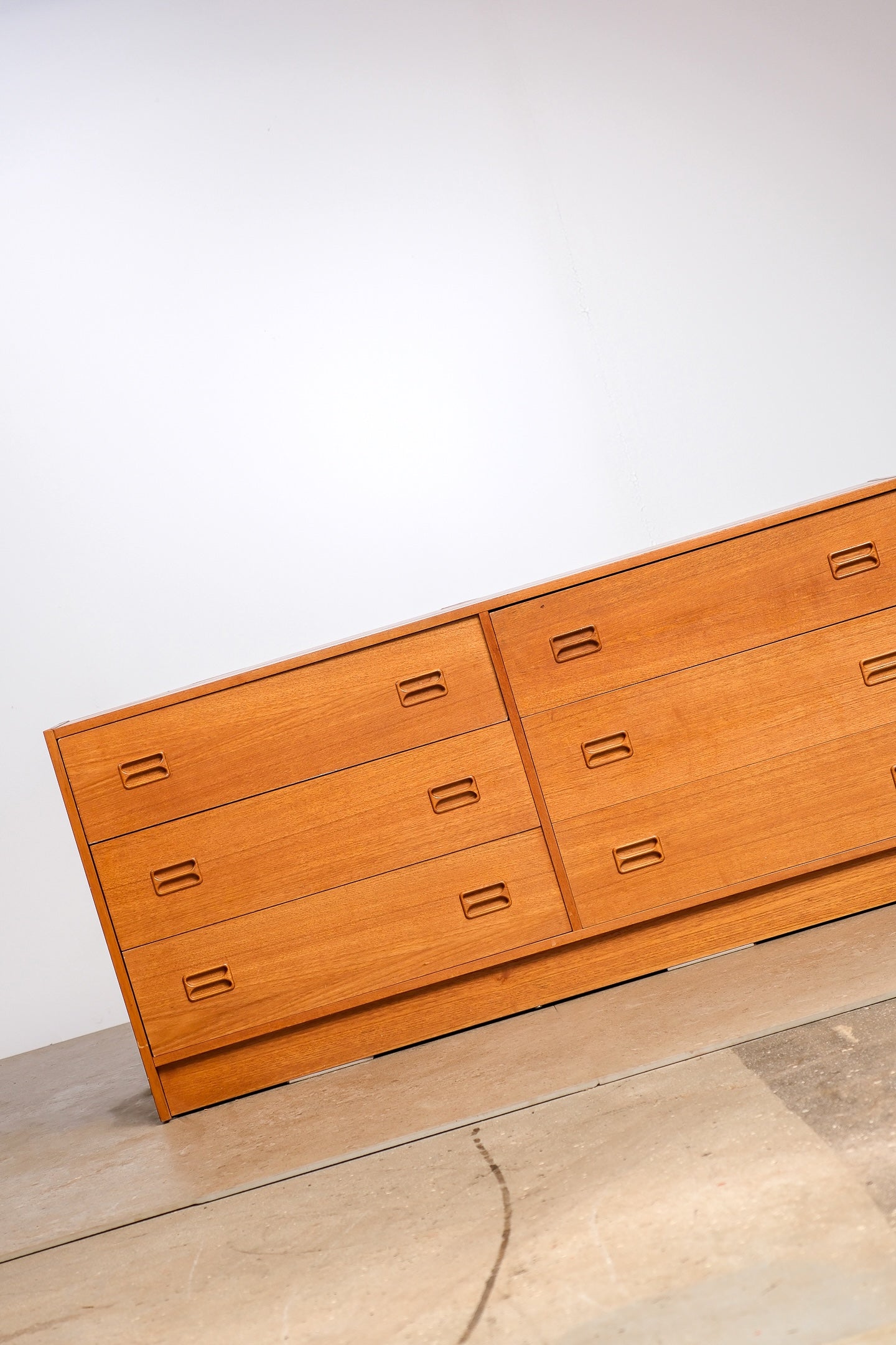 MCM Teak Dresser By Domino Møbler