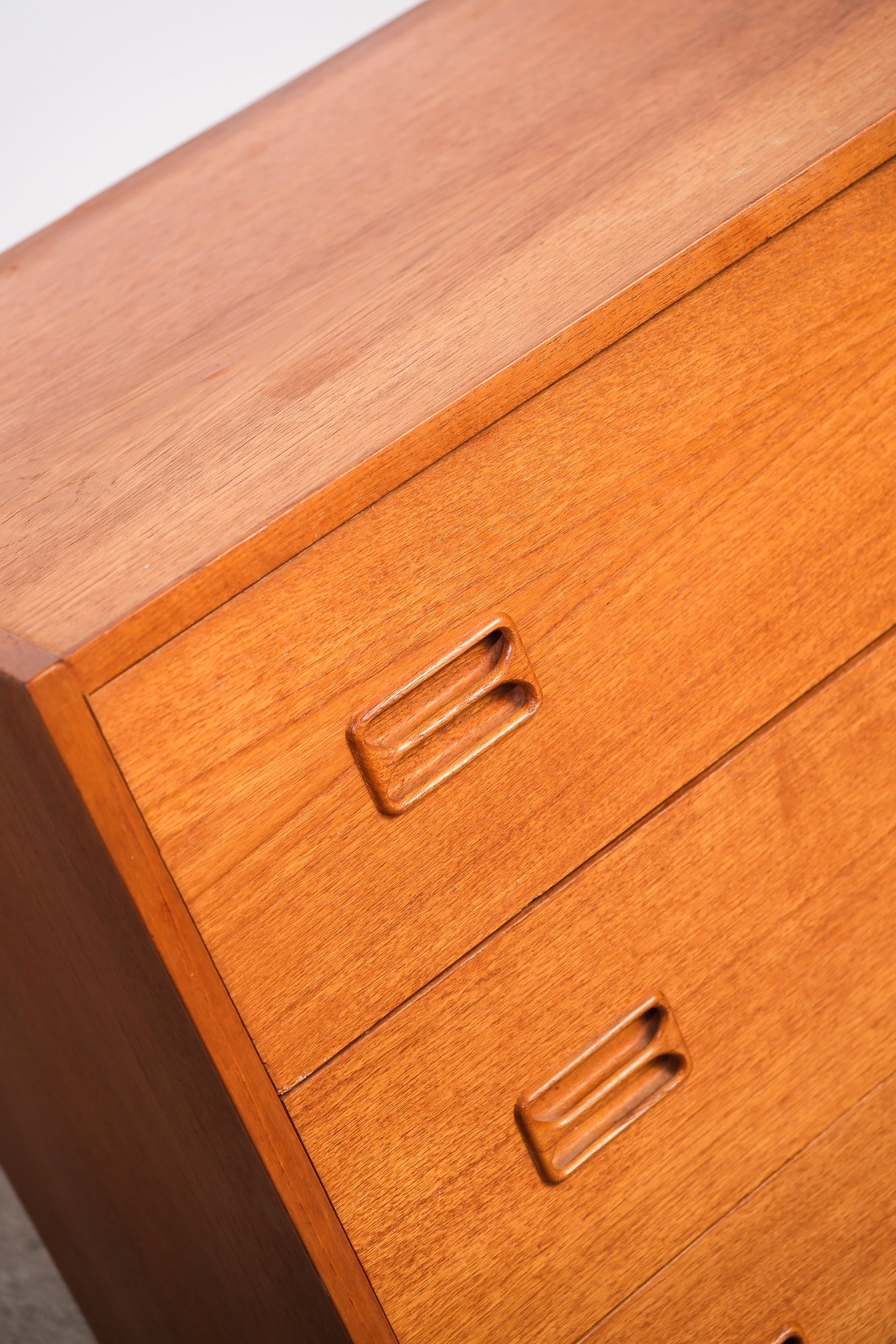 MCM Teak Dresser By Domino Møbler