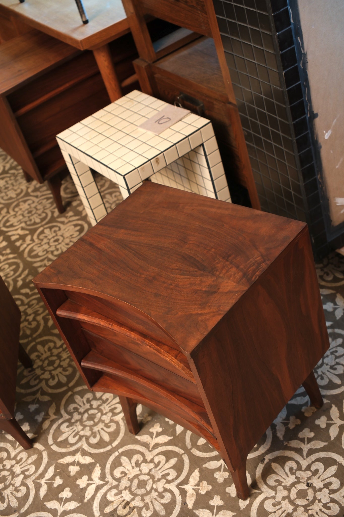 MCM Dark Walnut Nightstand Set