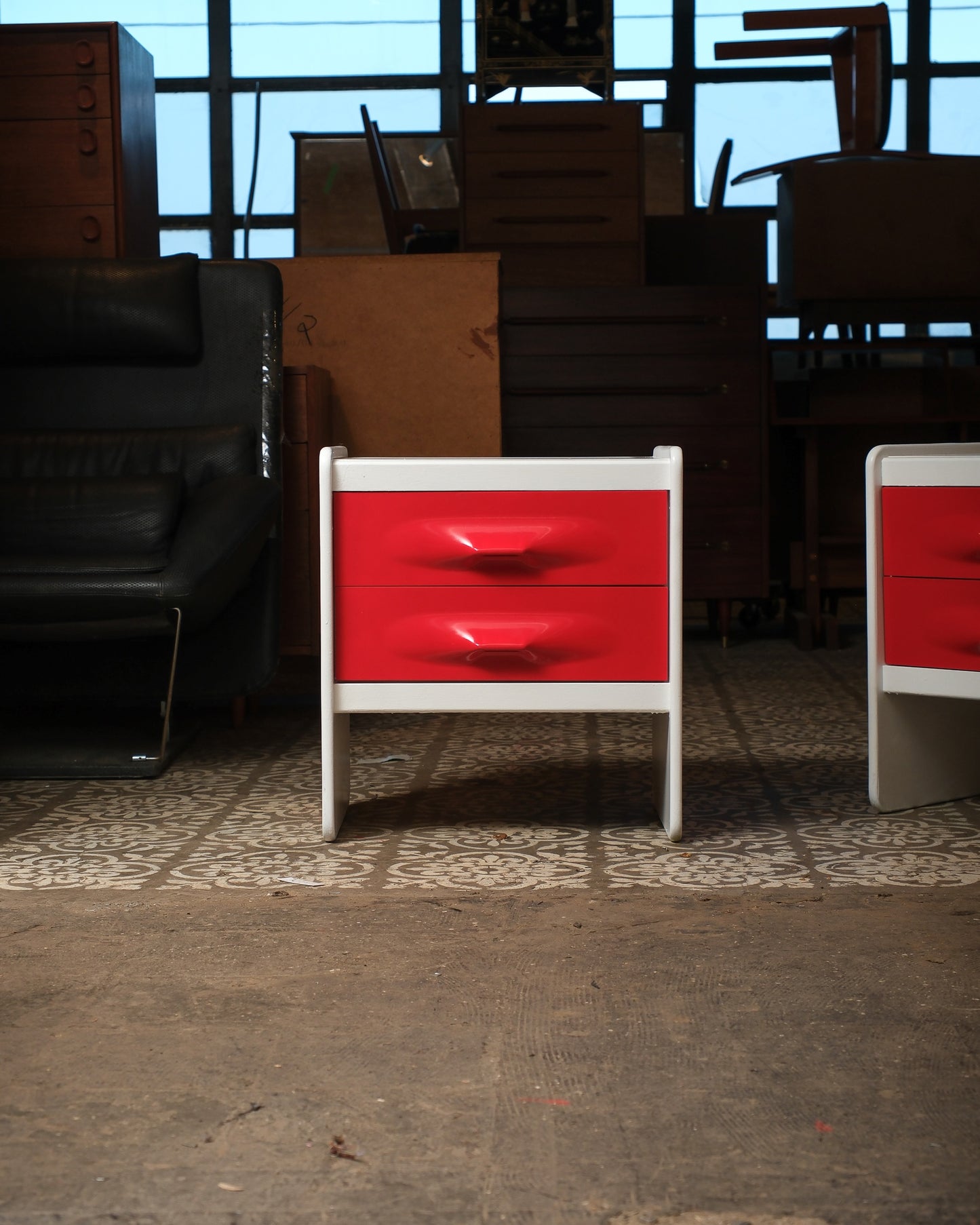 Space Age Nightstand Set by Giovanni Maur for Treco