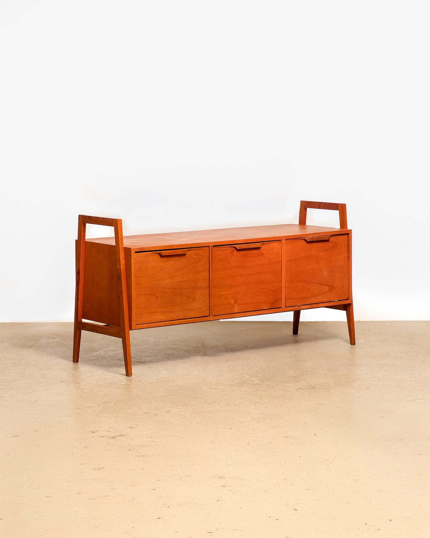MCM Teak Danish Restored Sideboard