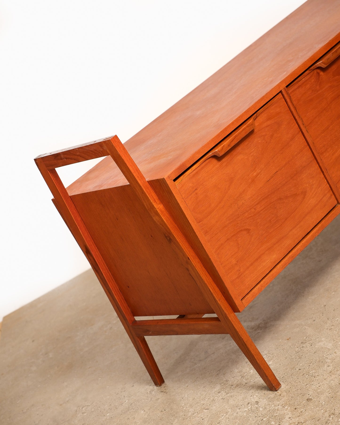 MCM Teak Danish Restored Sideboard