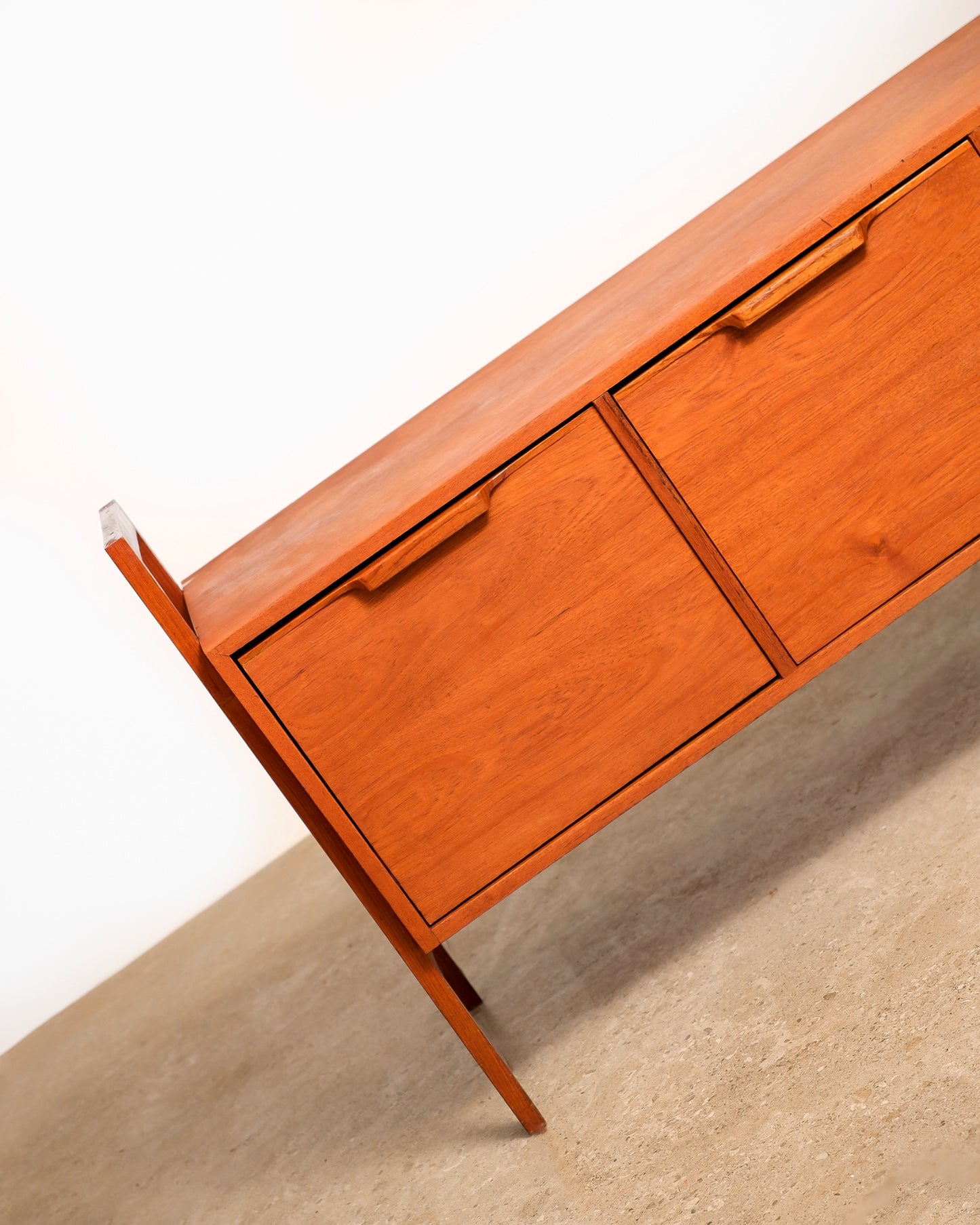 MCM Teak Danish Restored Sideboard