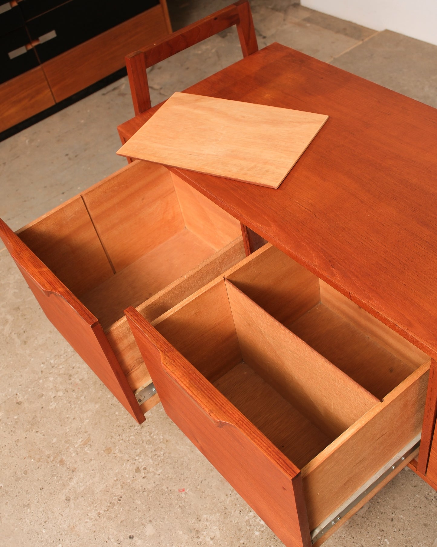 MCM Teak Danish Restored Sideboard