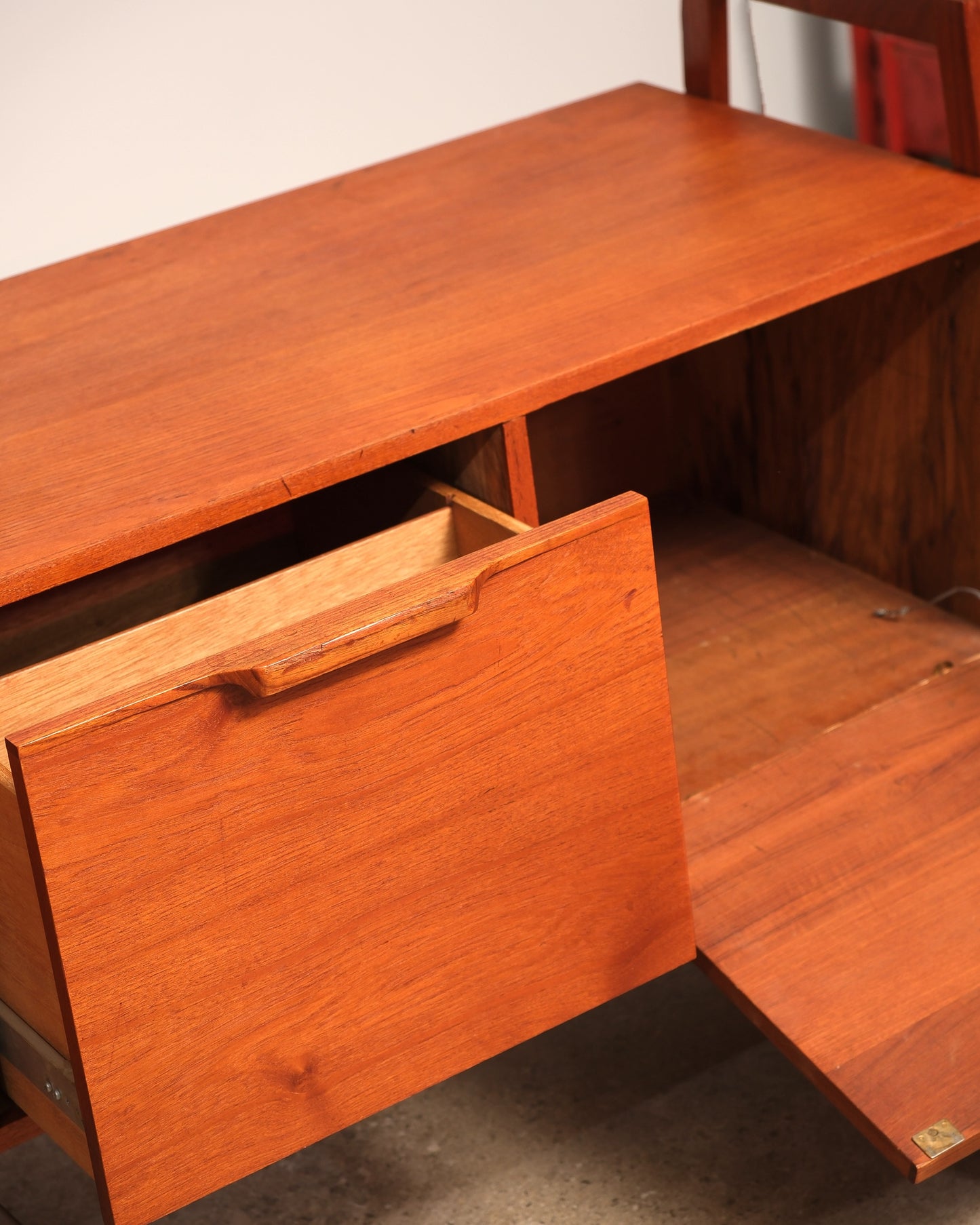 MCM Teak Danish Restored Sideboard