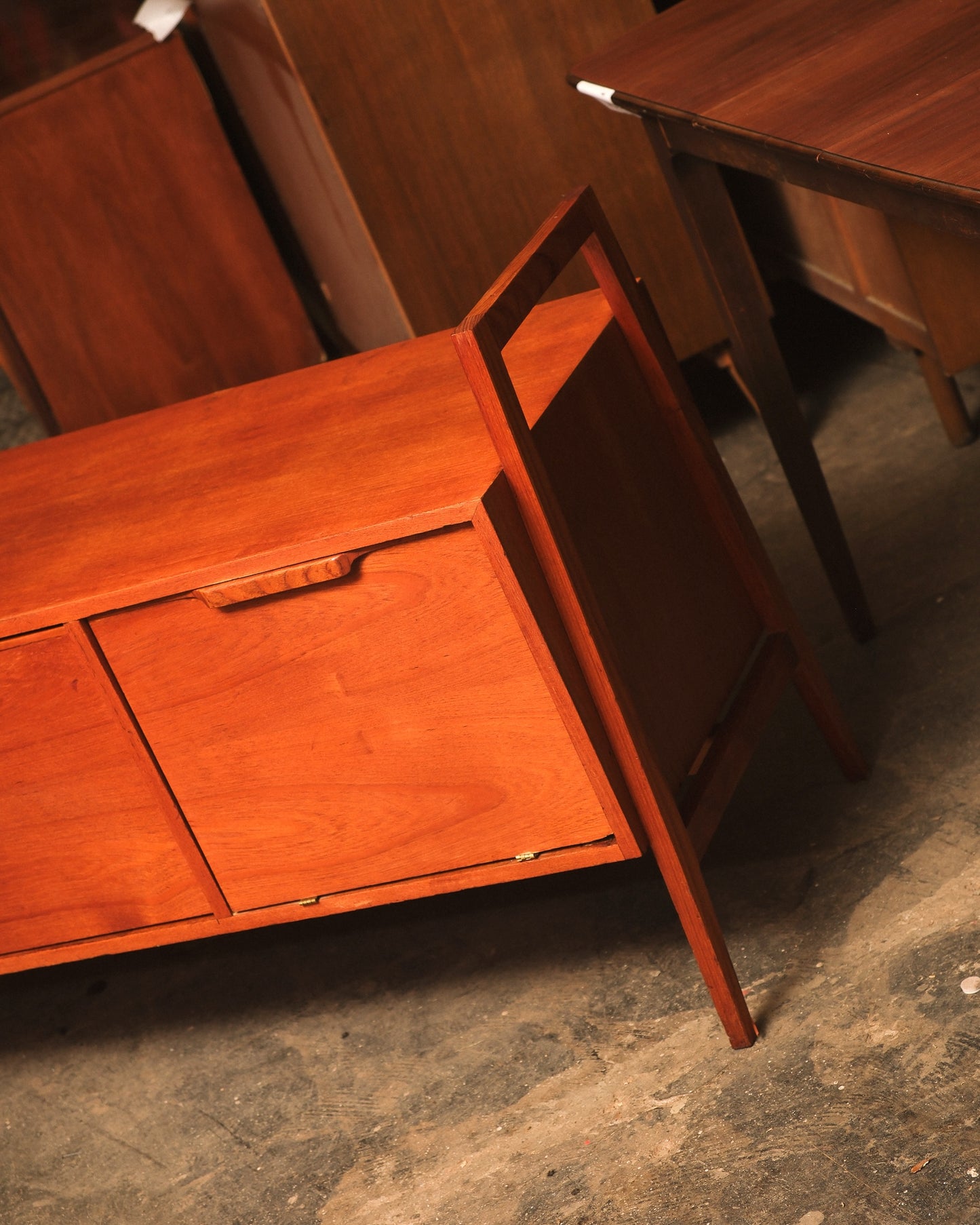 MCM Teak Danish Restored Sideboard