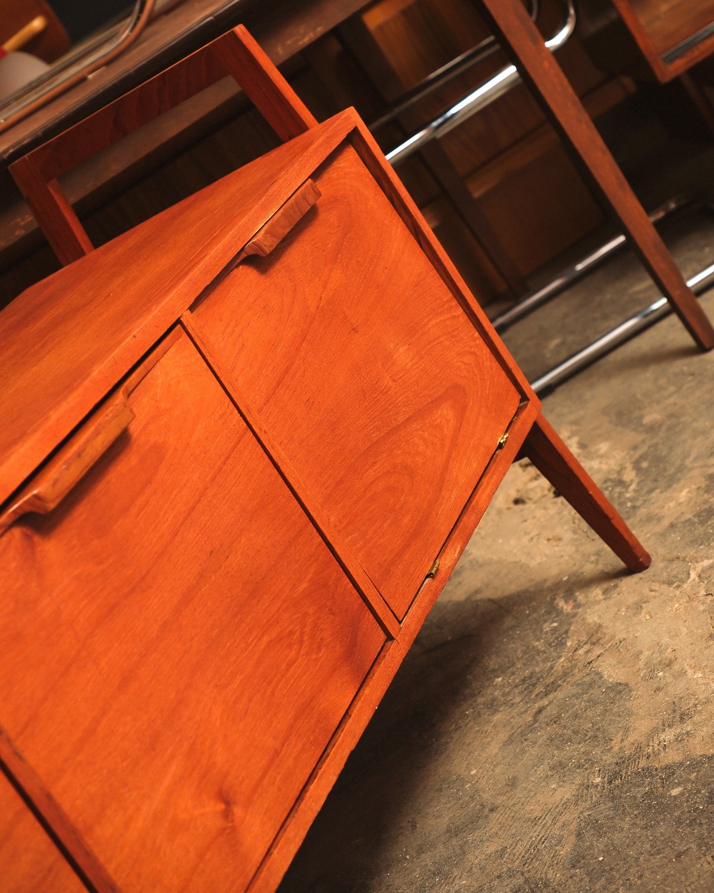 MCM Teak Danish Restored Sideboard