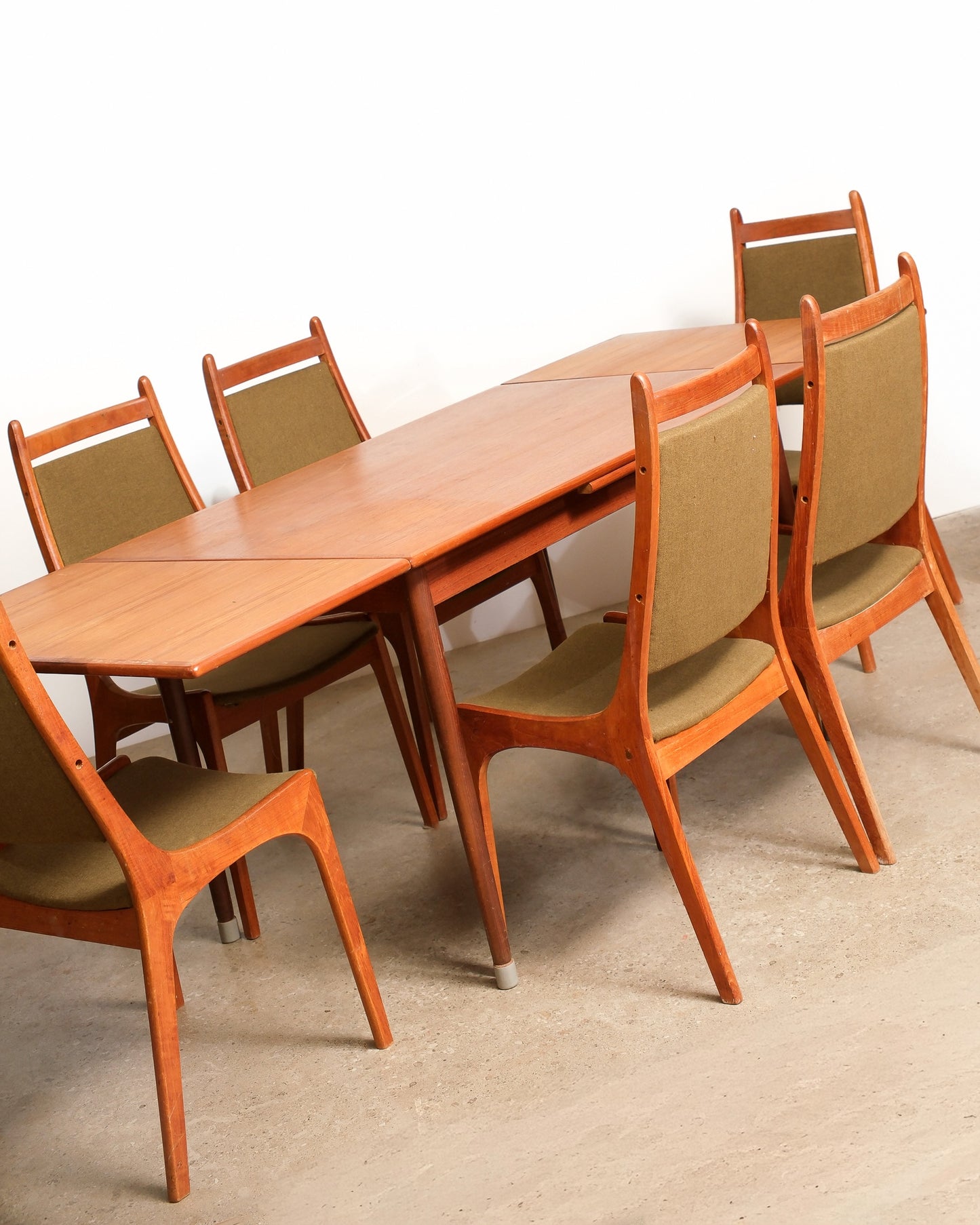 MCM Teak Restored Dining Set (1960s)