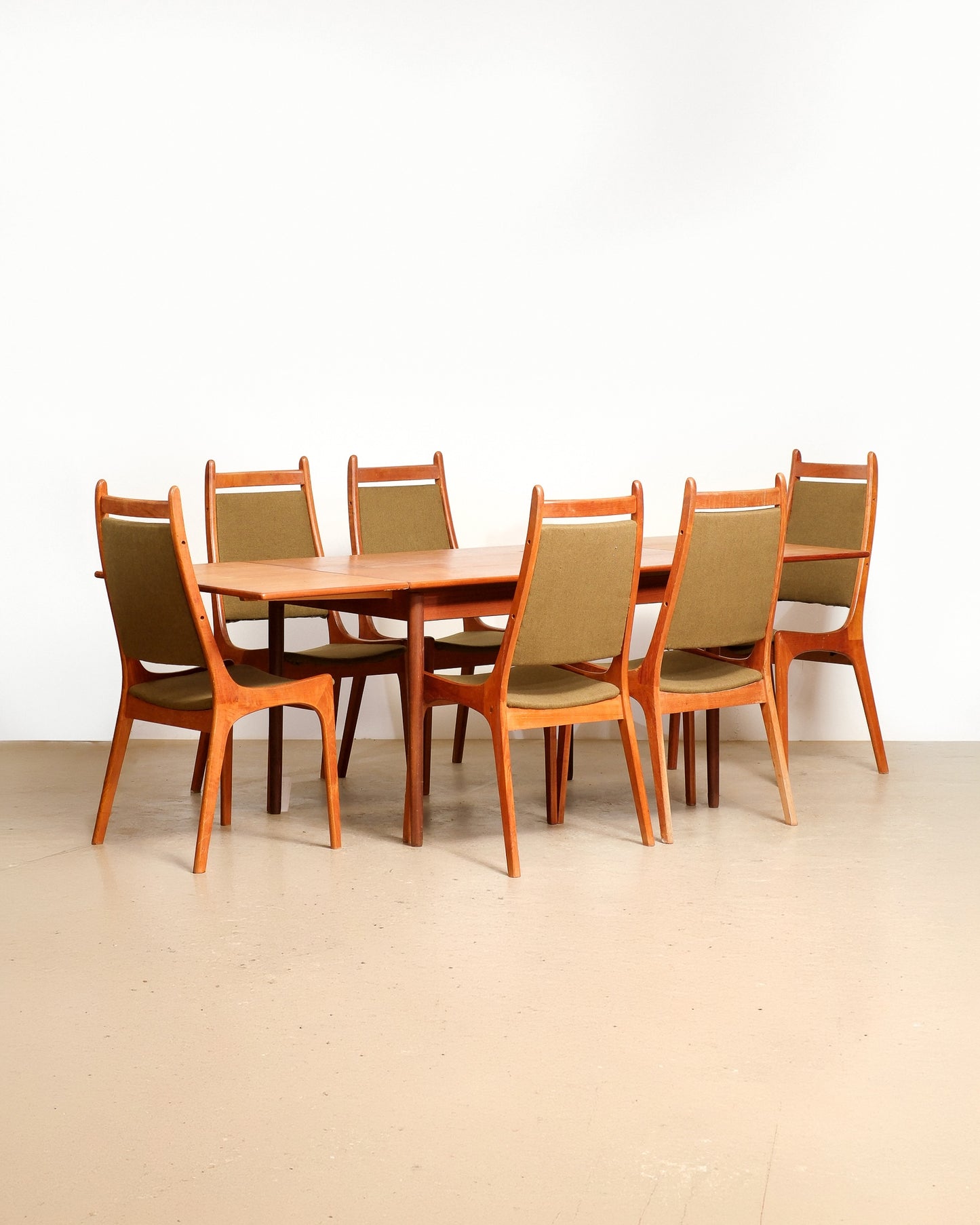 MCM Teak Restored Dining Set (1960s)