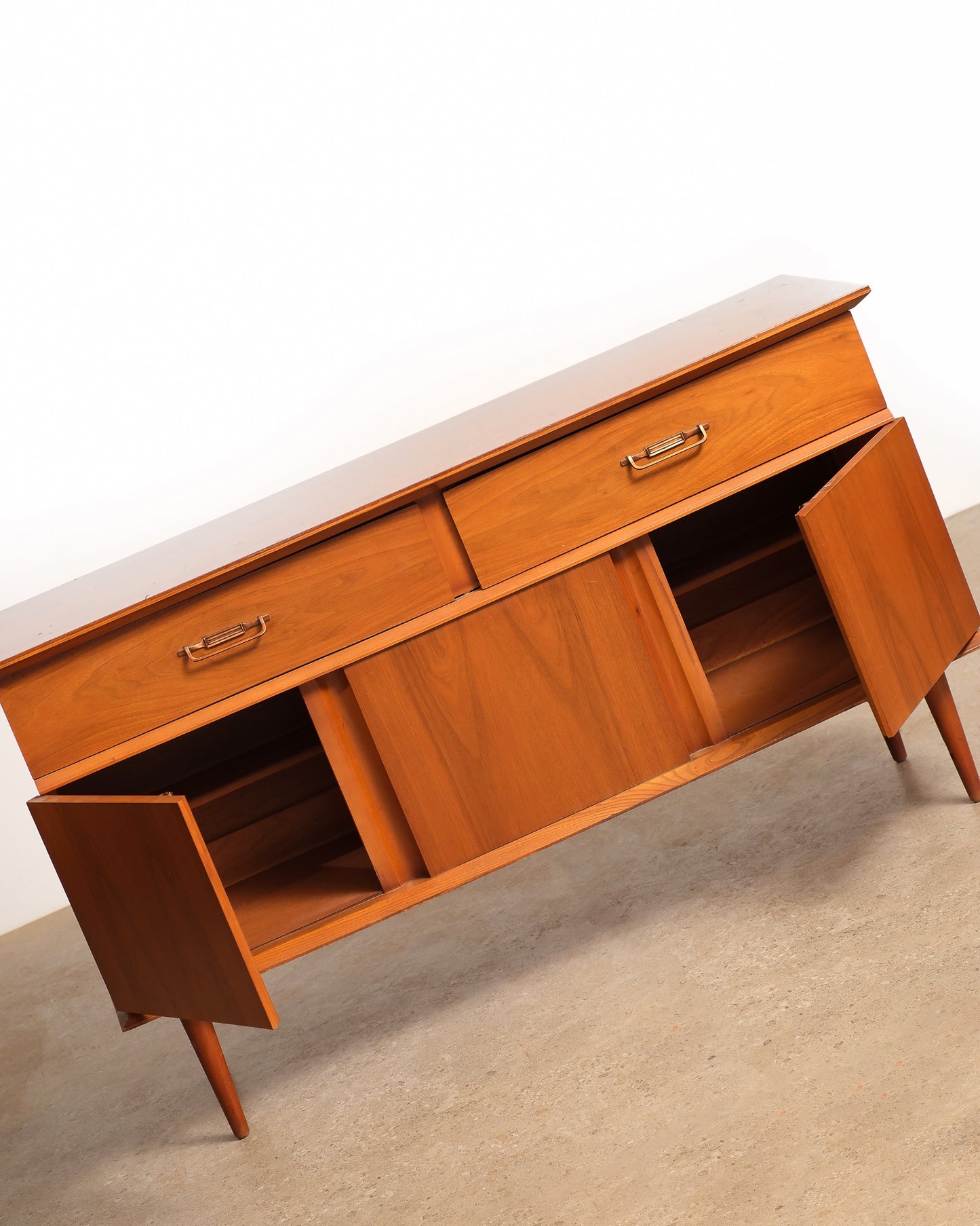 MCM Walnut Sideboard by Hepworth