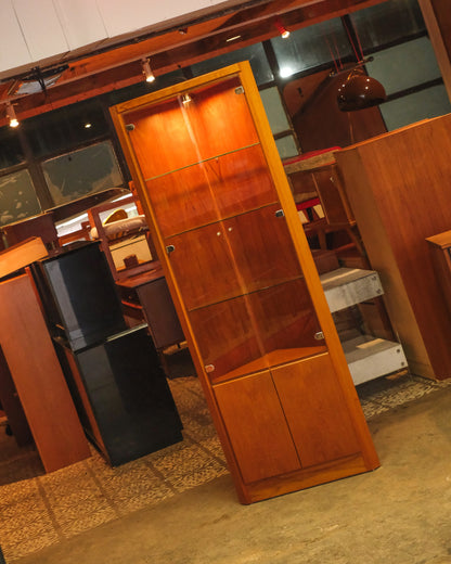 MCM Teak Danish Corner Unit