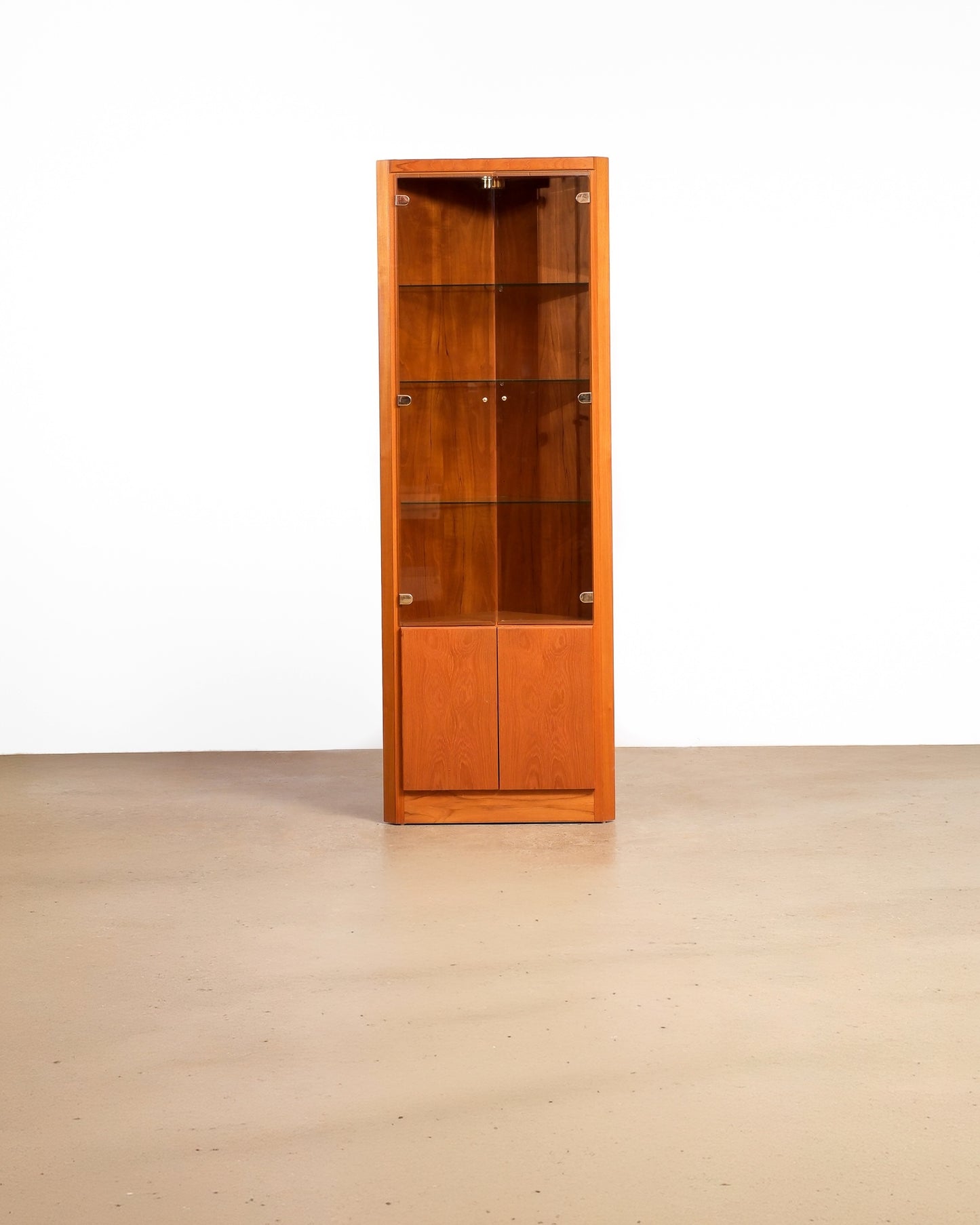 MCM Teak Danish Corner Unit