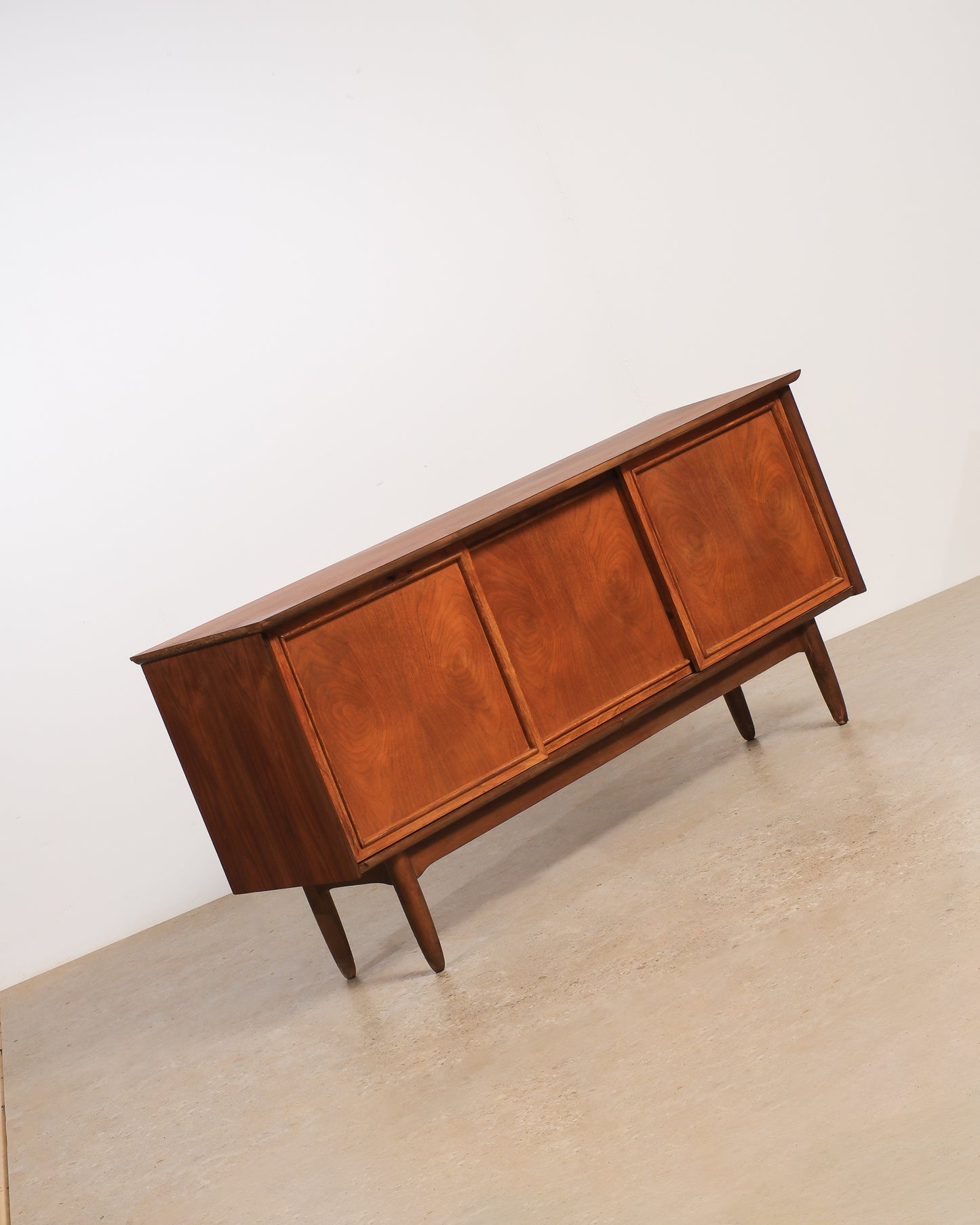 MCM Walnut Sideboard