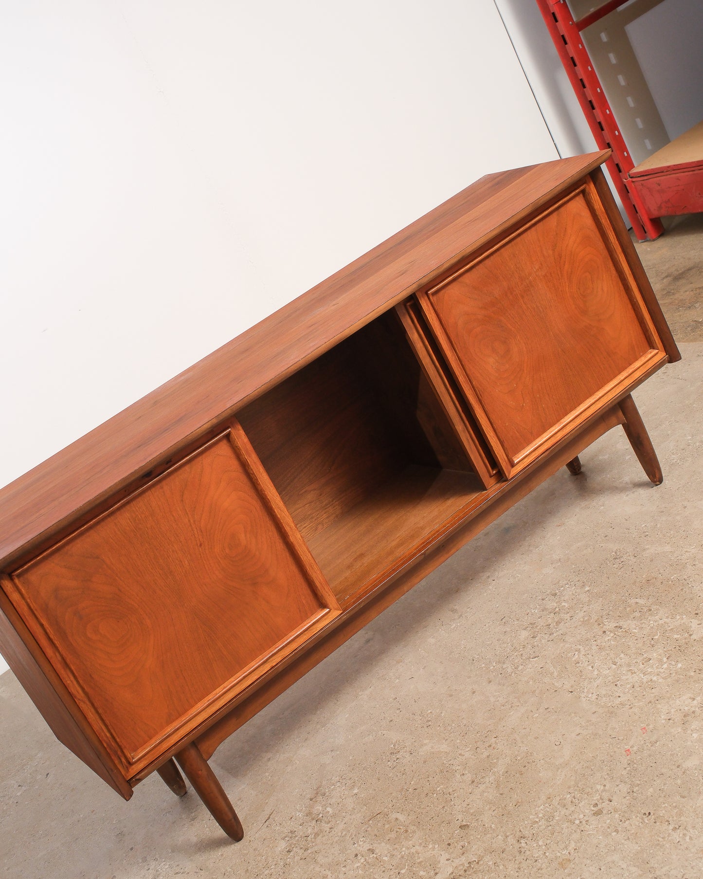 MCM Walnut Sideboard