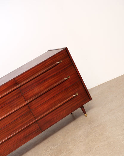 MCM Mahogany Dresser by Pepplers Furniture