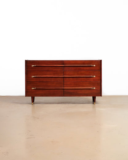 MCM Mahogany Dresser by Pepplers Furniture