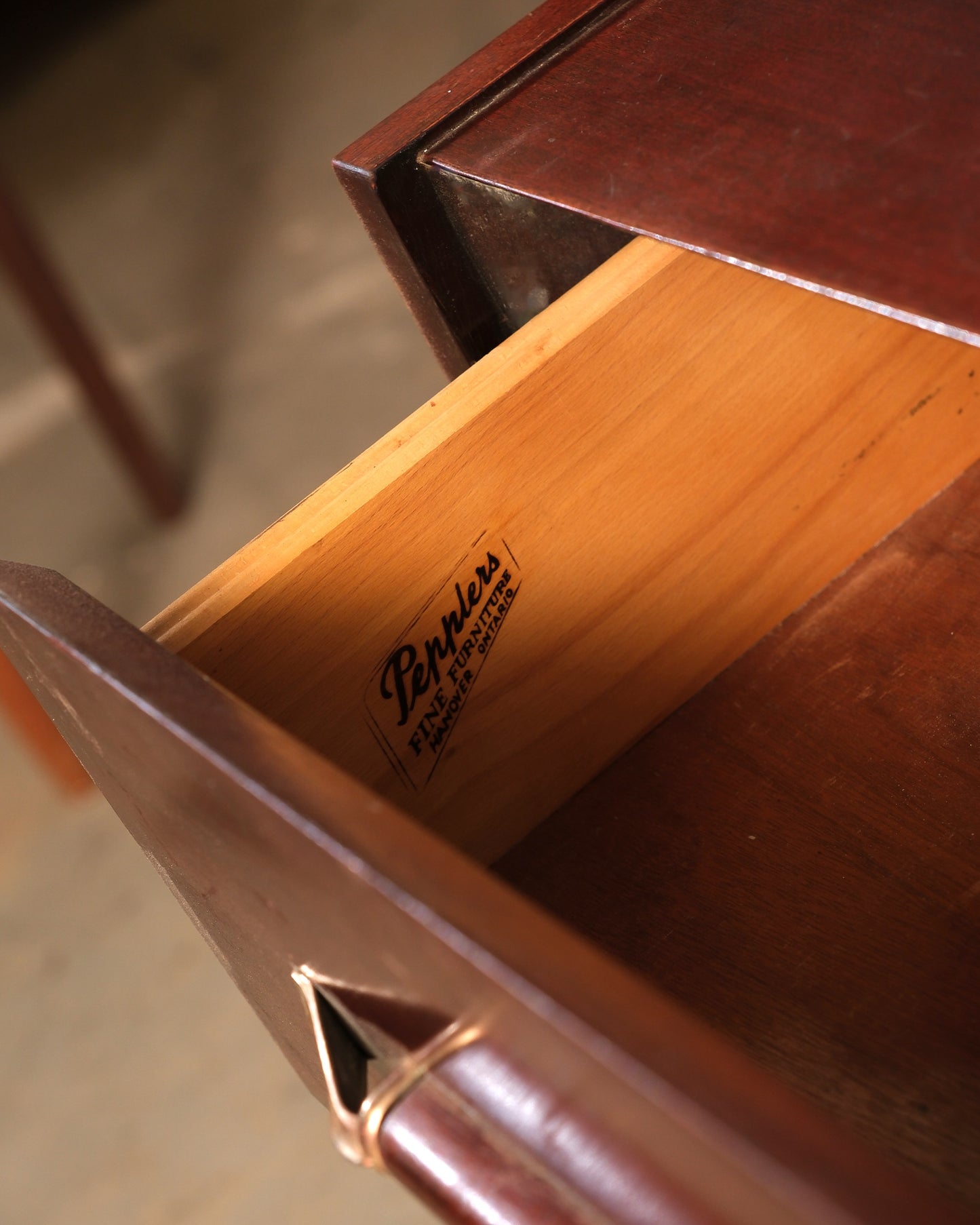 MCM Mahogany Dresser by Pepplers Furniture