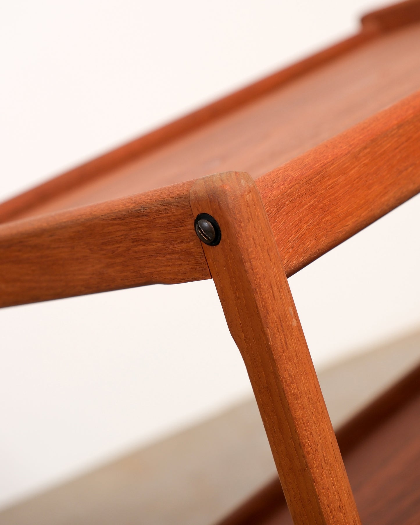 MCM Teak Bar Cart by Holger Georg Jensen for Tønder Møbelfabrik (1960s)