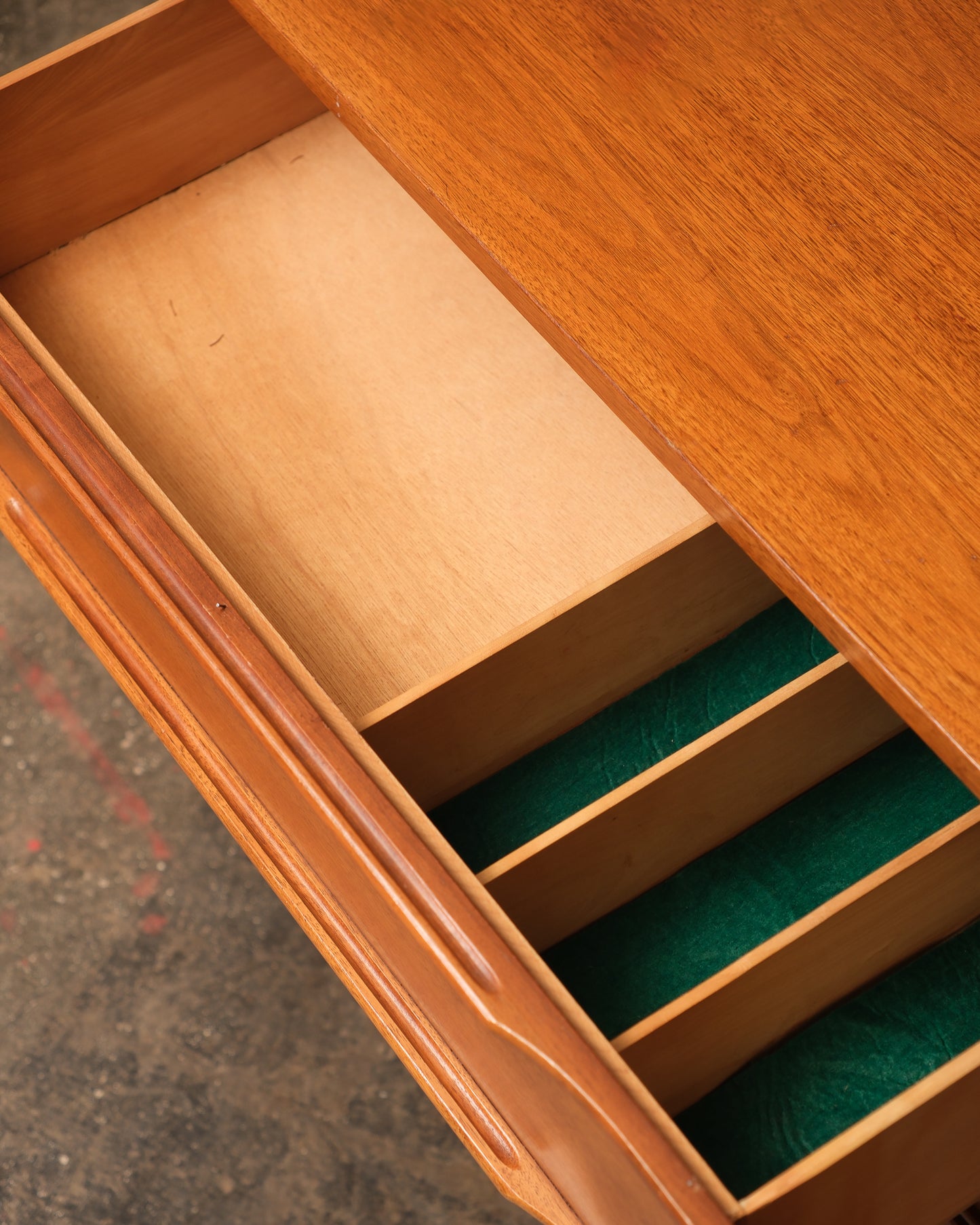 MCM Modernist Restored Walnut Sideboard
