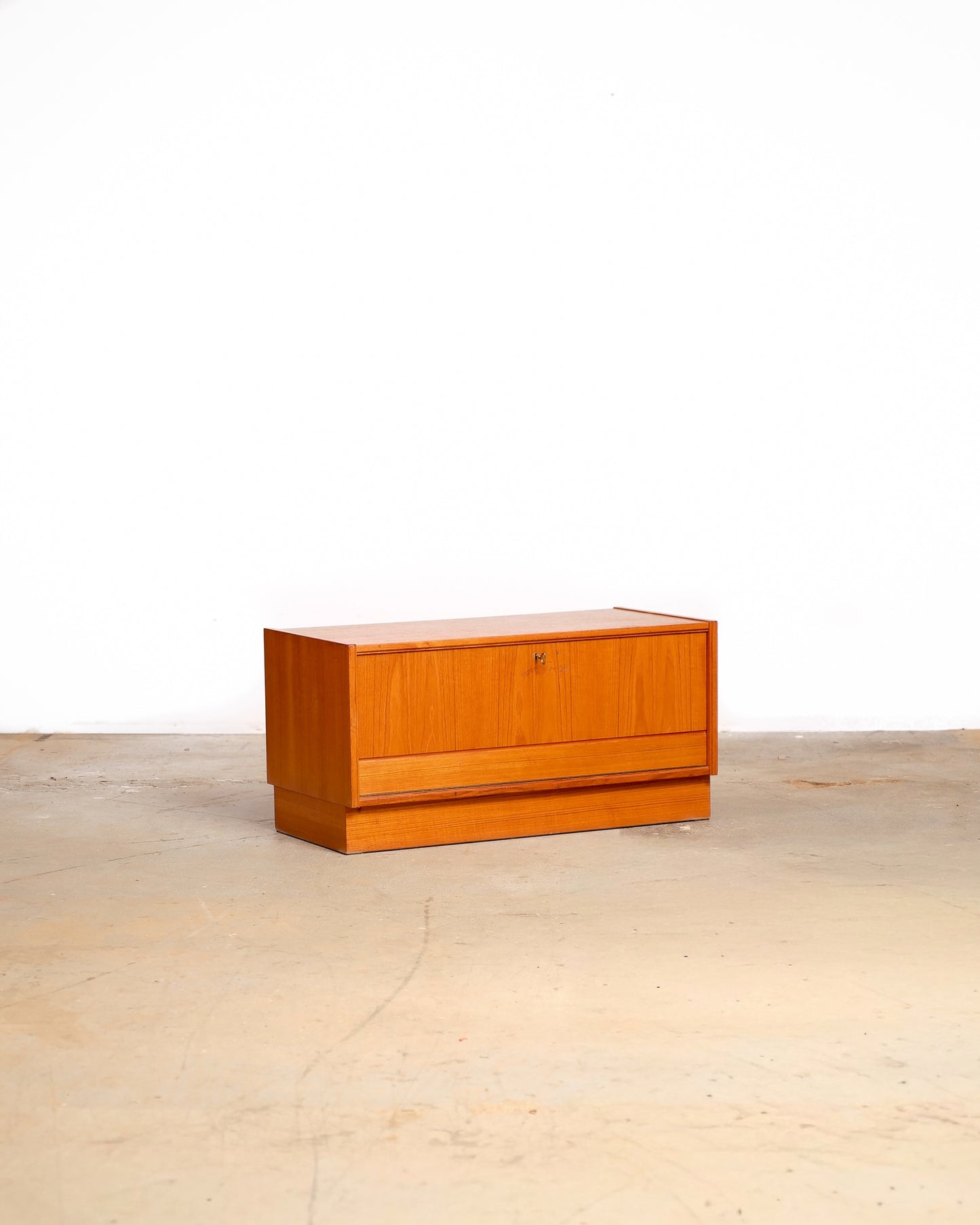 MCM Danish Teak Record Player Cabinet