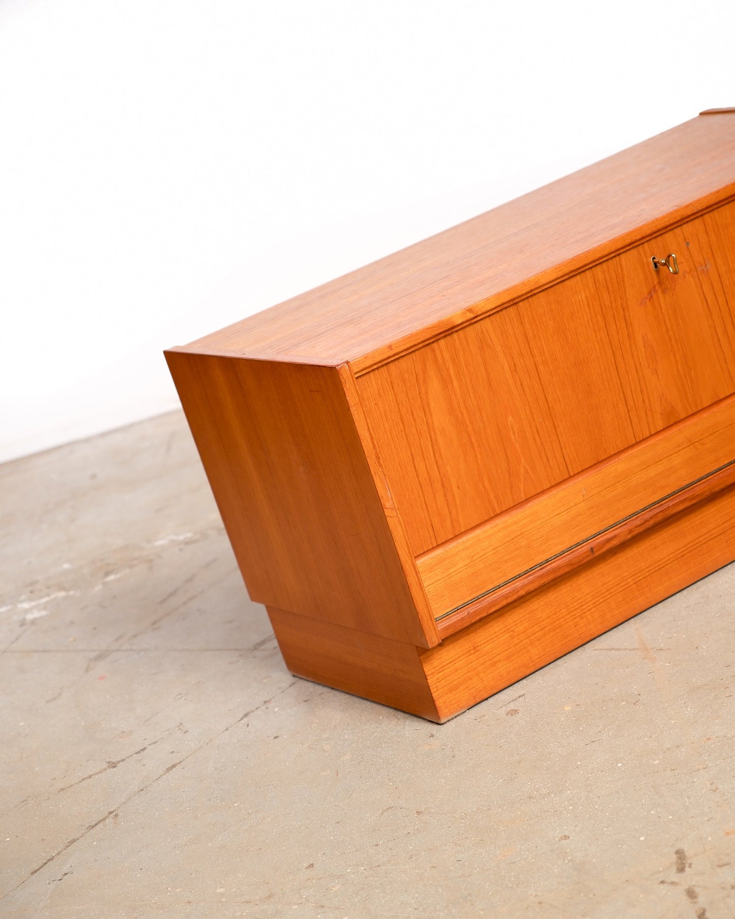 MCM Danish Teak Record Player Cabinet